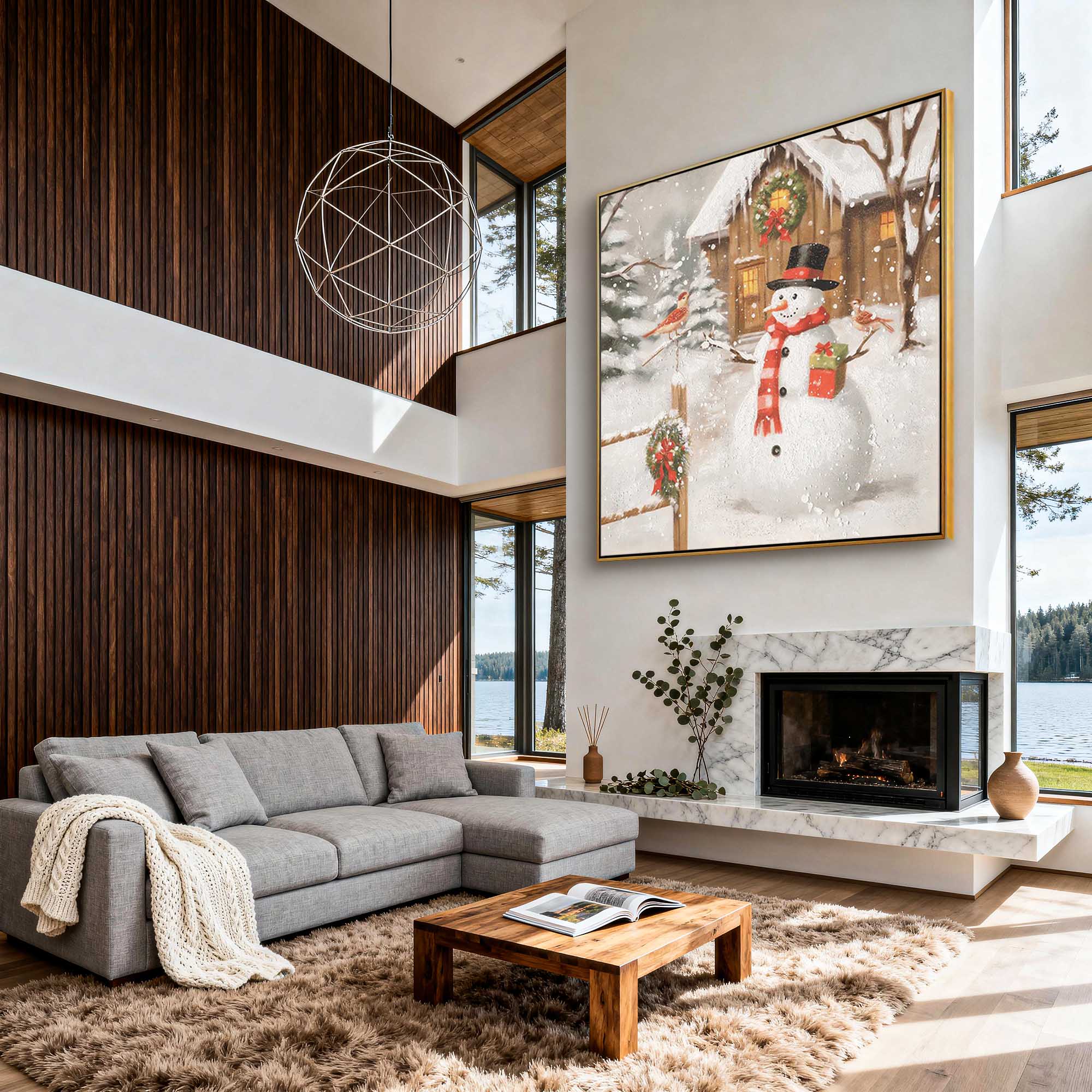 Landscape Canvas Art #LC101