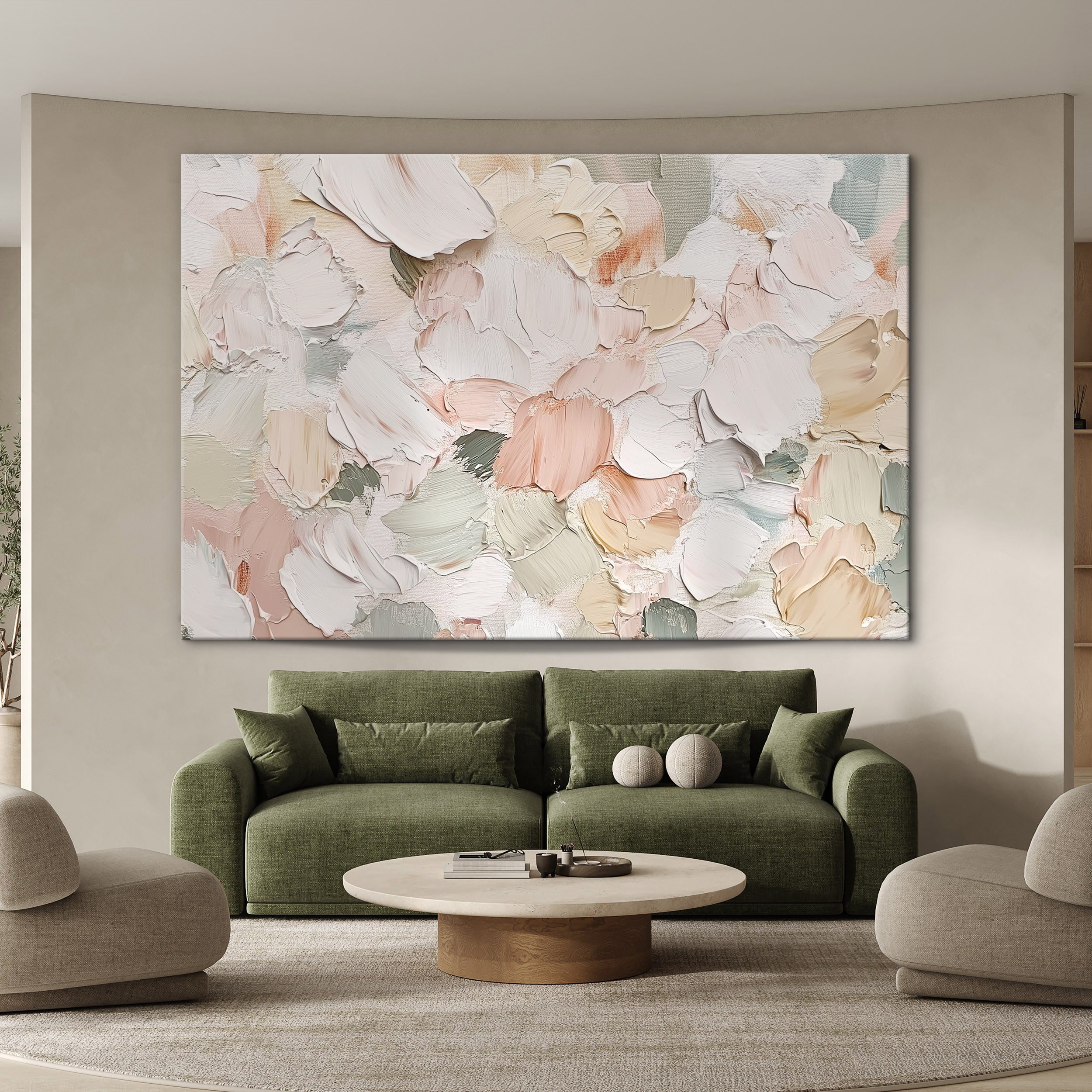 Pastel Harmony|Plaster & Texture Art #PT 157