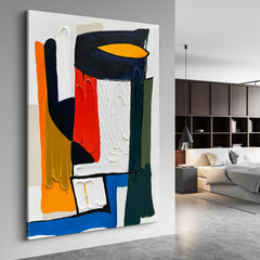 Abstract Canvas Art #AB801