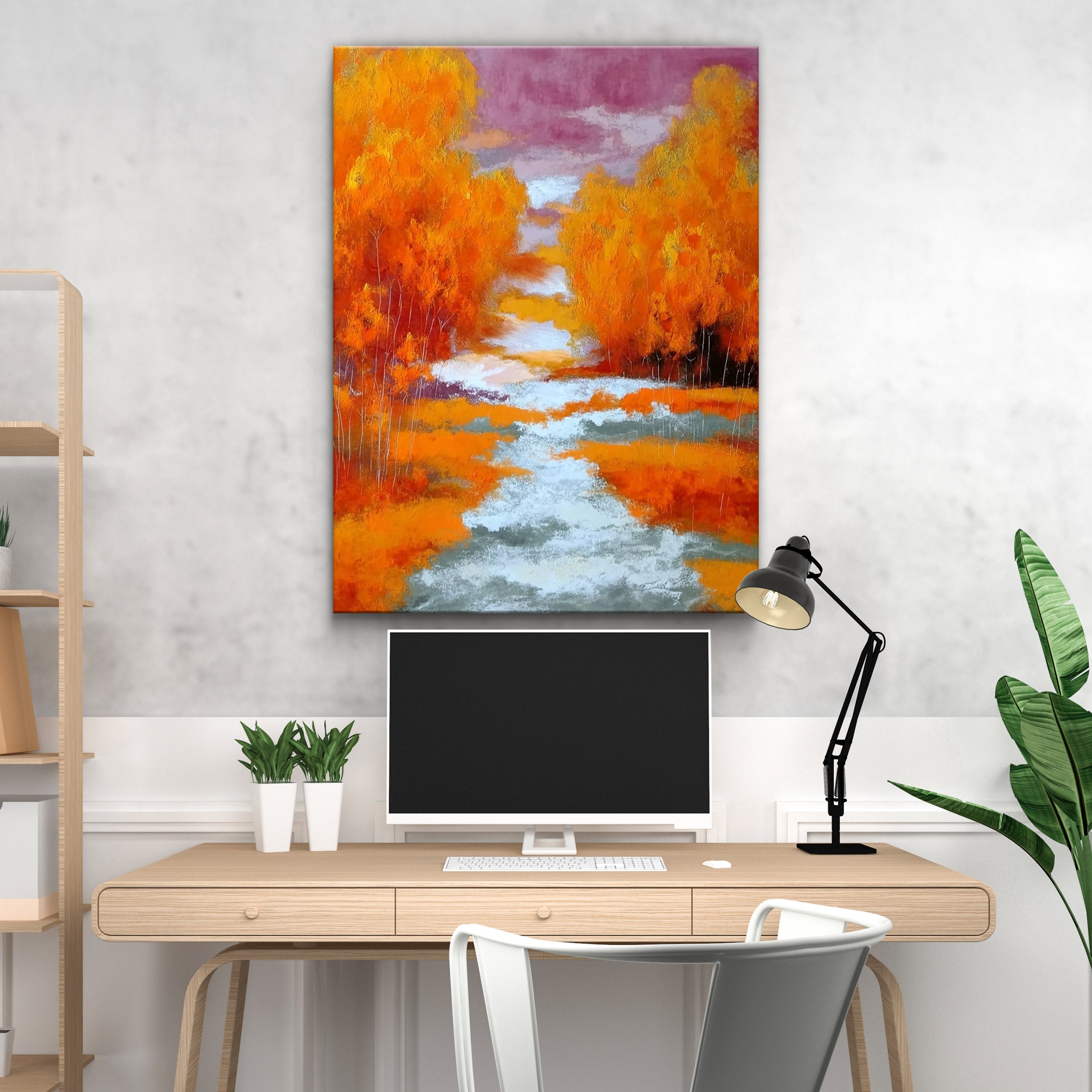 Landscape Canvas Art #LC094
