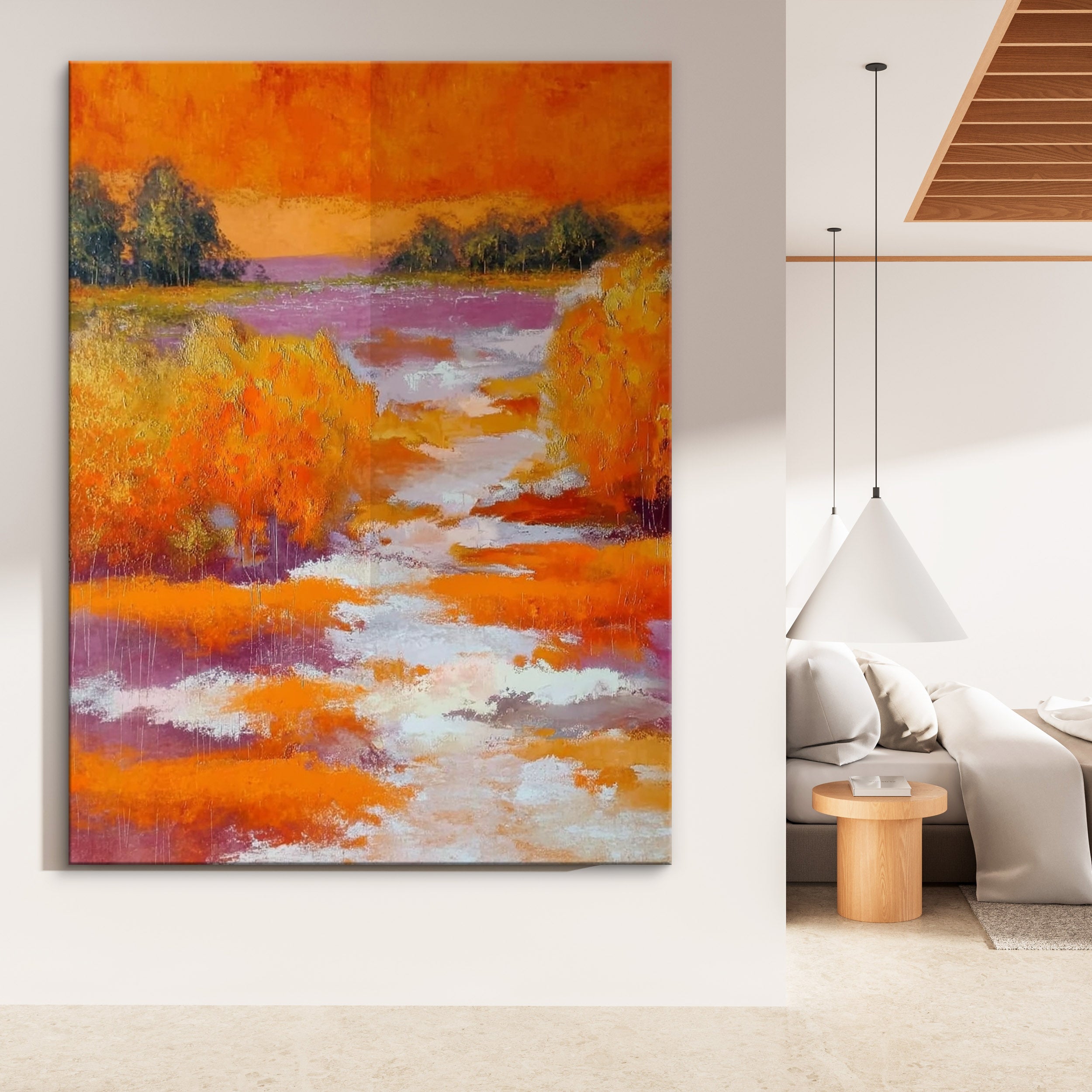 Landscape Canvas Art #LC096