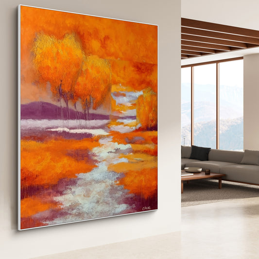 Landscape Canvas Art #LC097