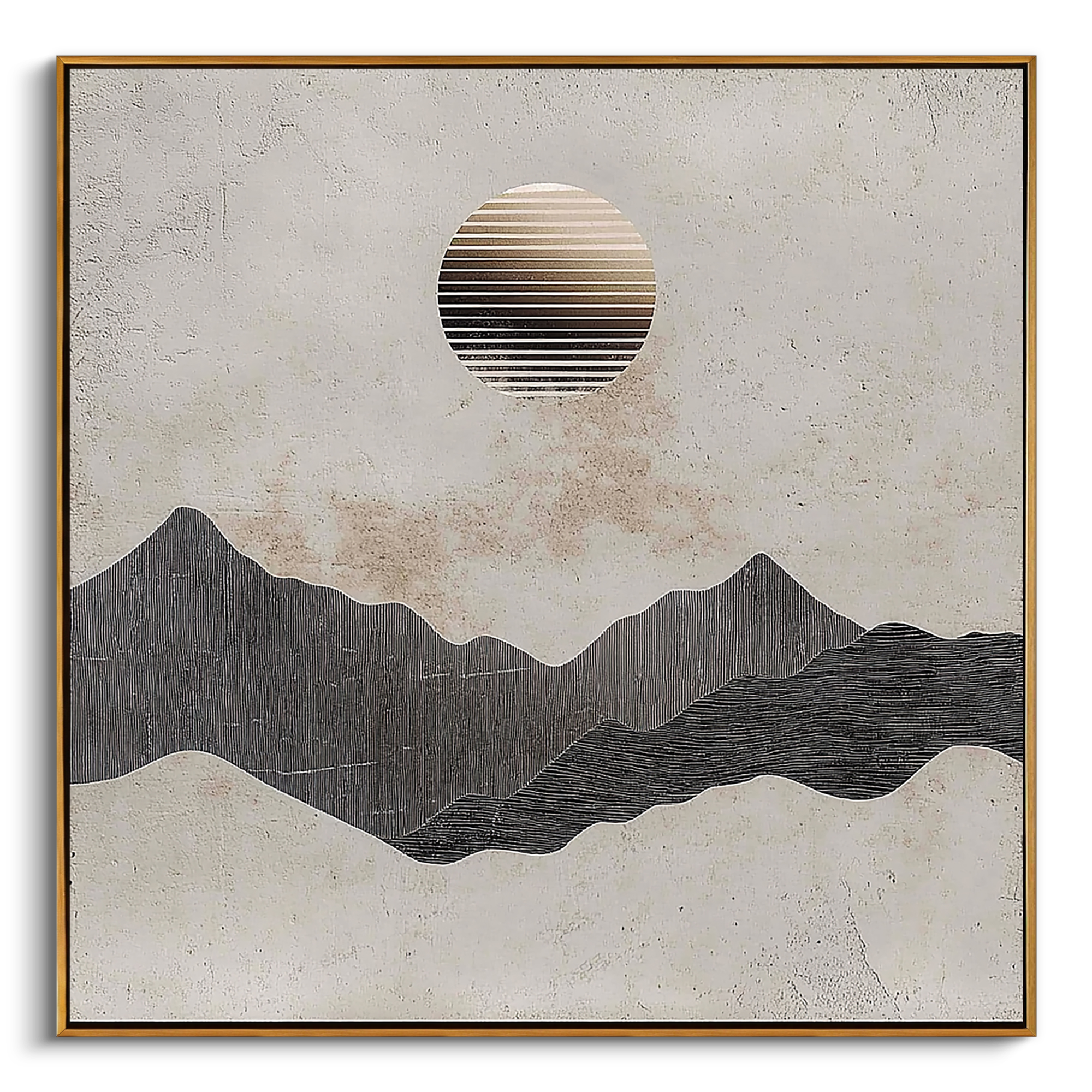 Abstract Canvas Art #AB864