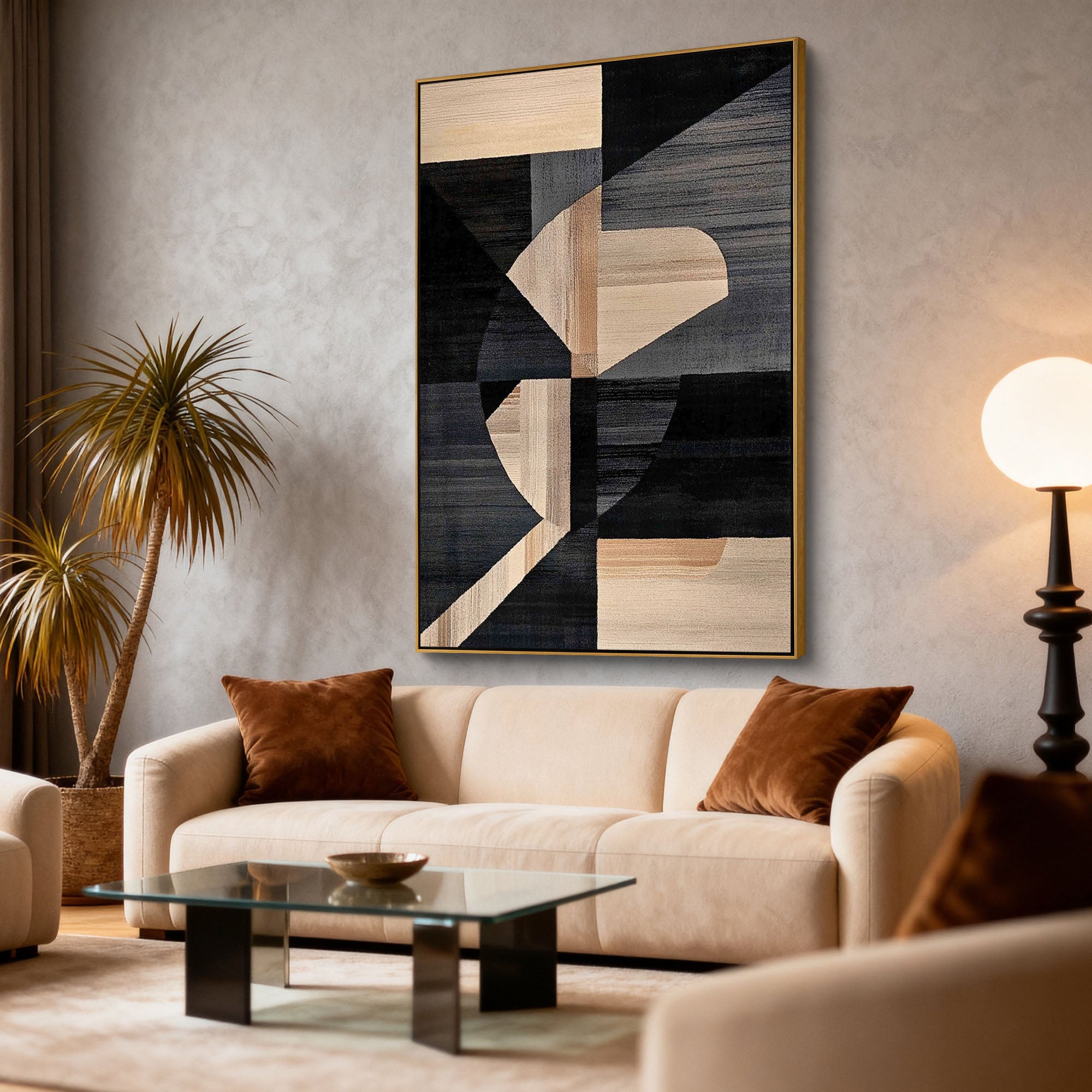 Abstract Canvas Art #AB843