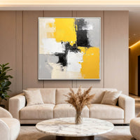 "Sand Expressive Balance" is a 100% hand-painted abstract artwork created with professional oil and acrylic paints on high-quality canvas. Its beige & grey palette and visible textured strokes give every piece authentic handmade variation and tactile depth.
