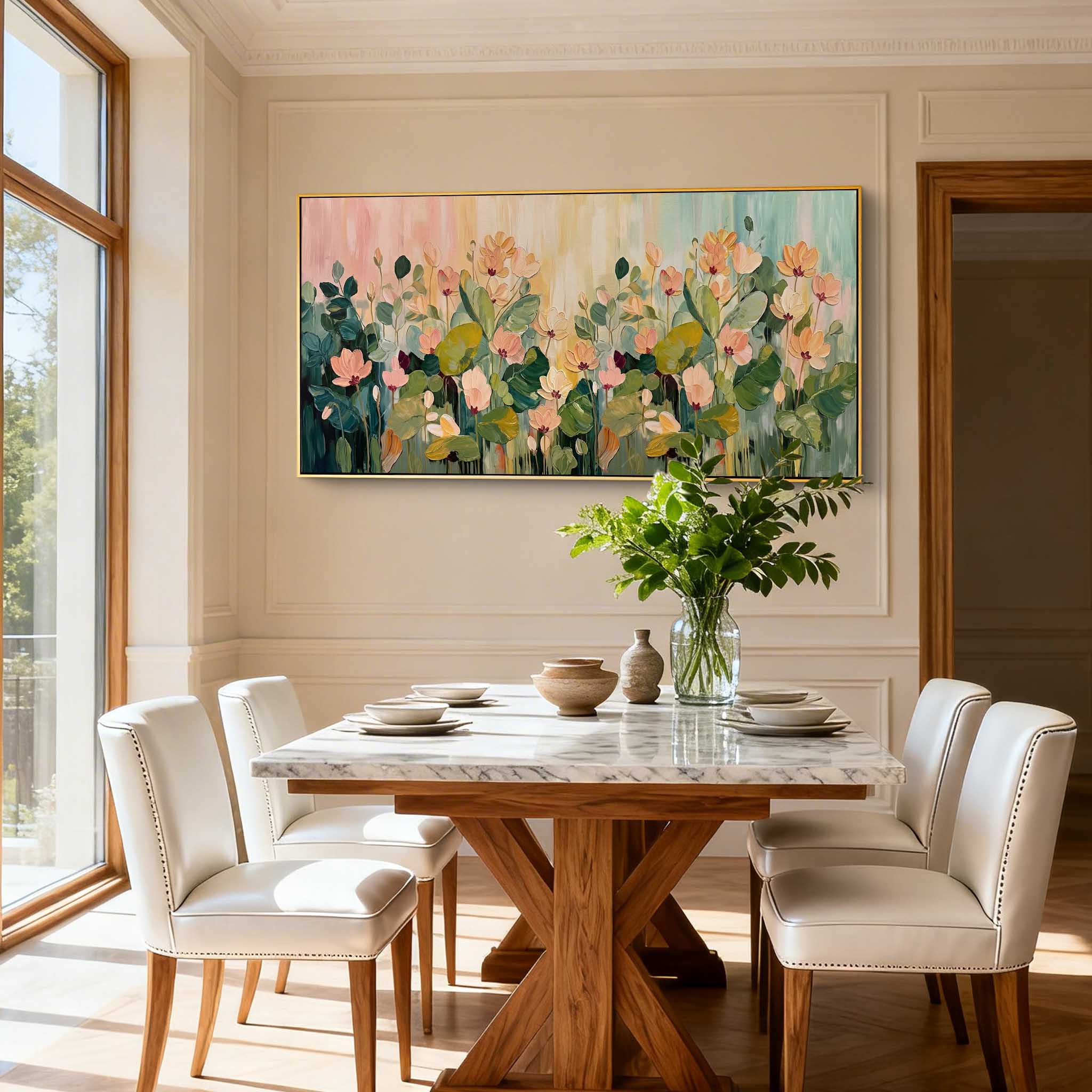 "Morning Dew" | Flower Canvas Art #FL329