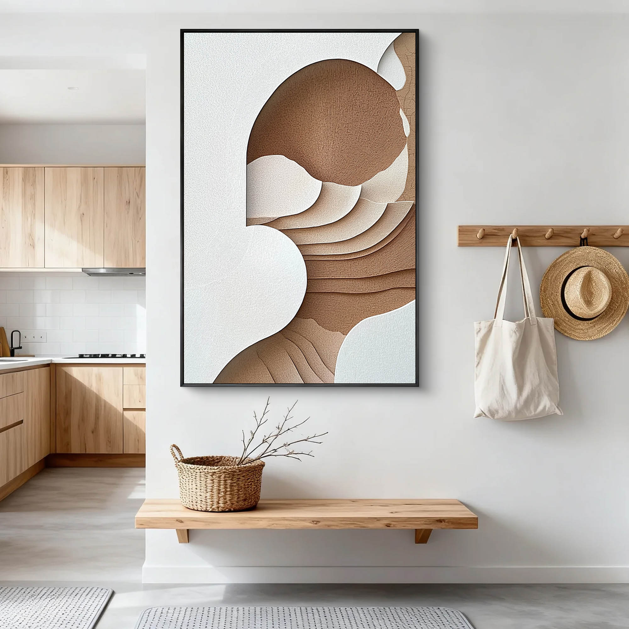 Abstract Canvas Art #AB844