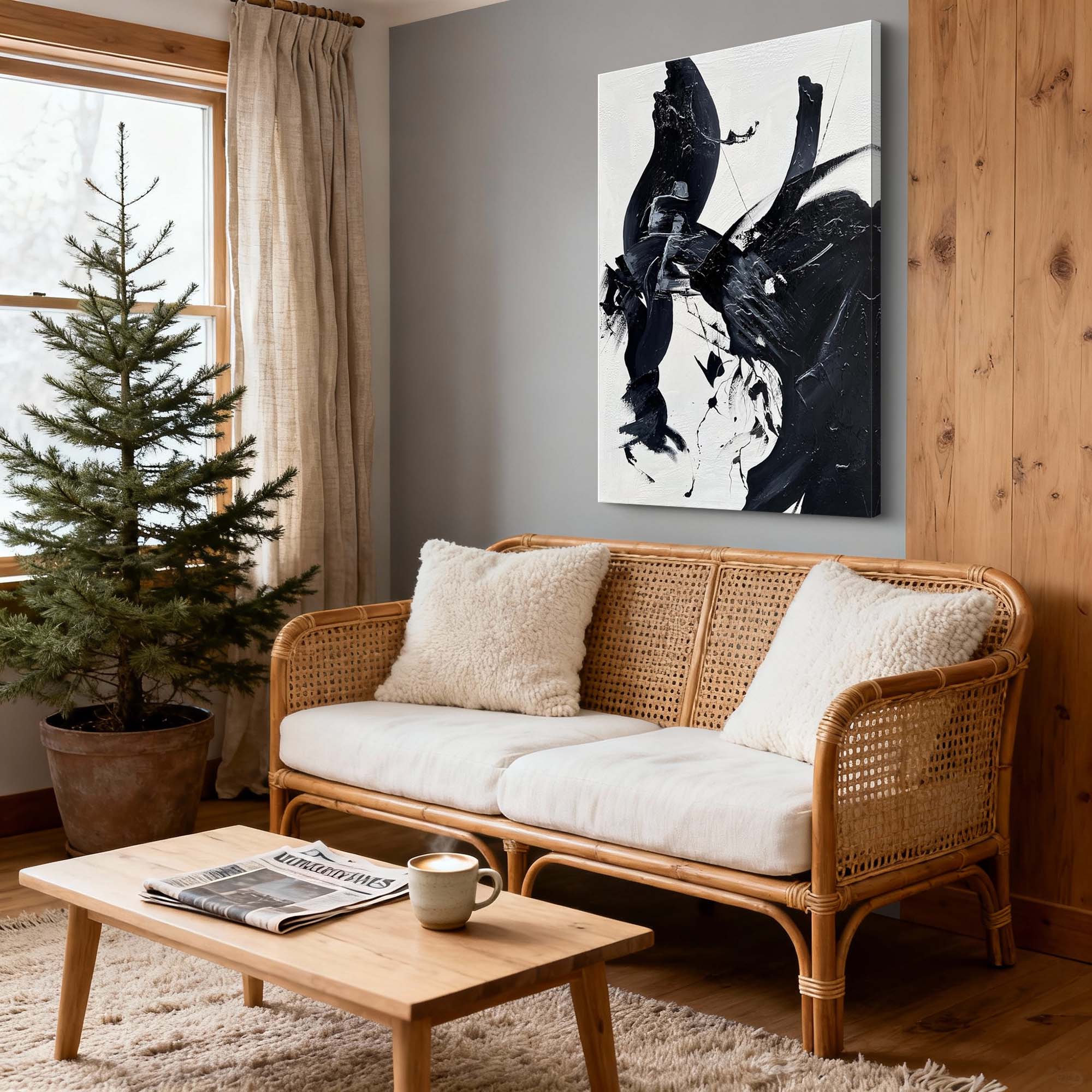 Abstract Canvas Art #AB803