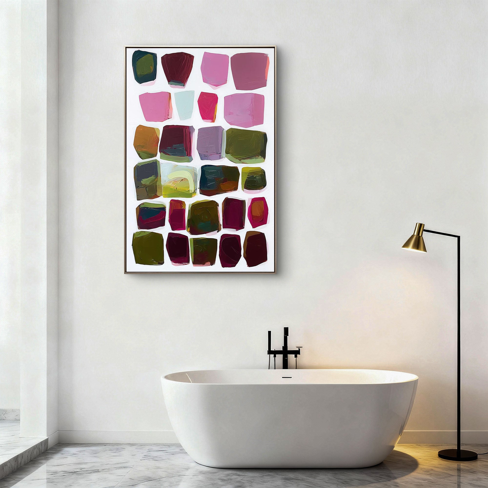 Abstract Canvas Art #AB924