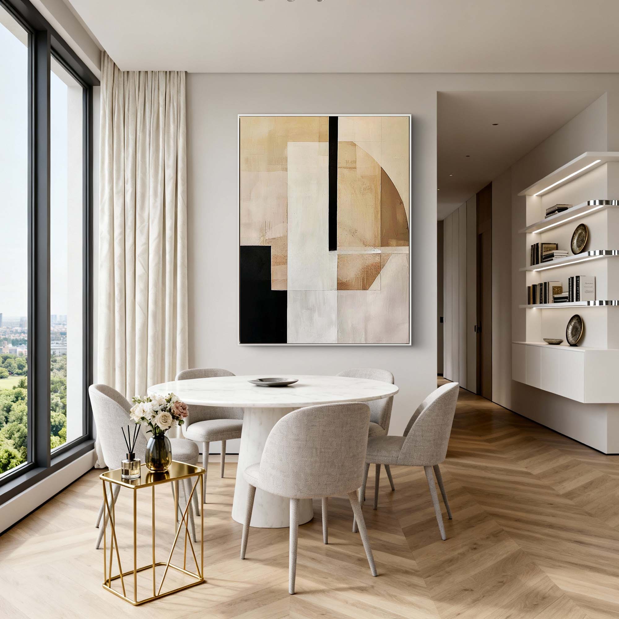 Abstract Canvas Art #AB899