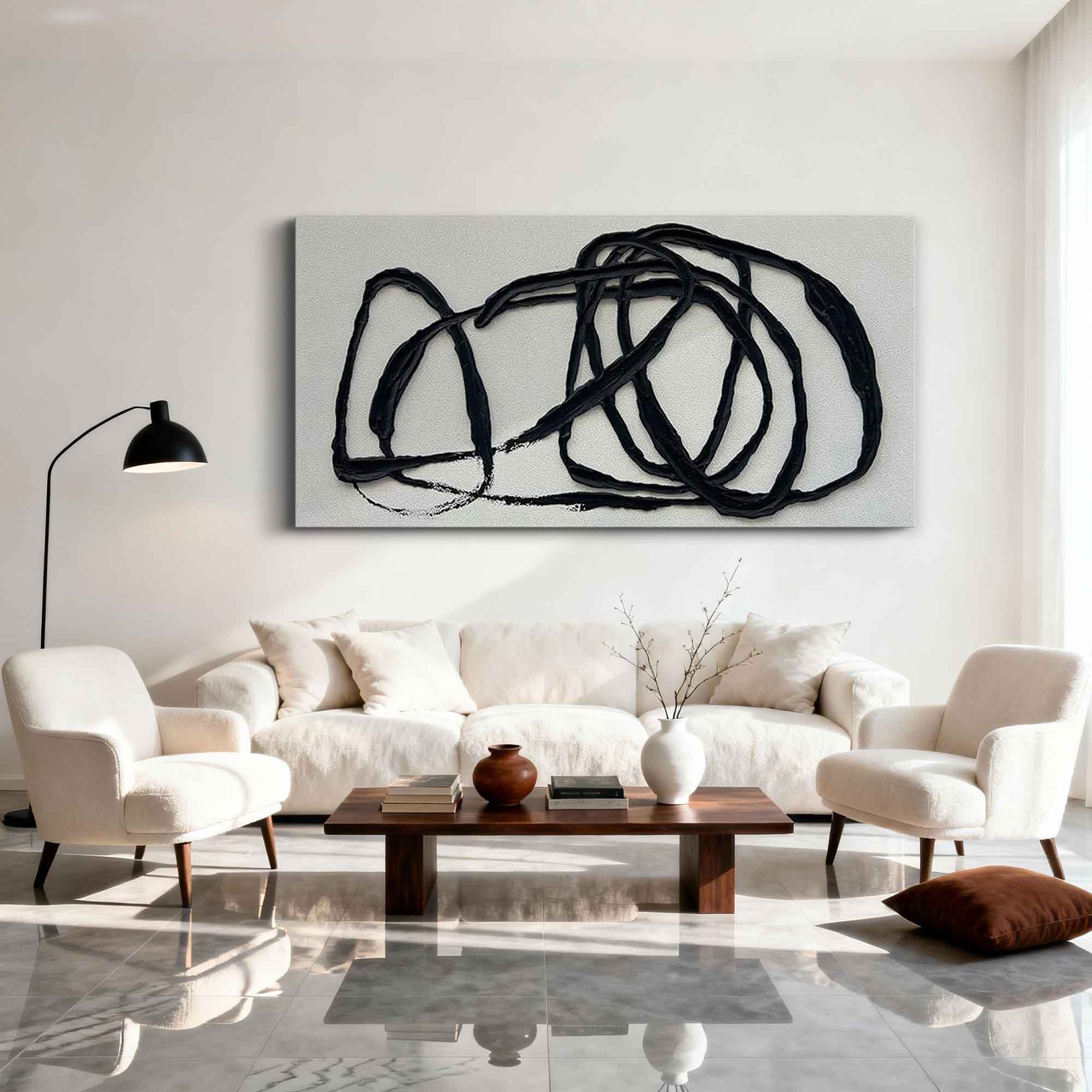 Abstract Canvas Art #AB807