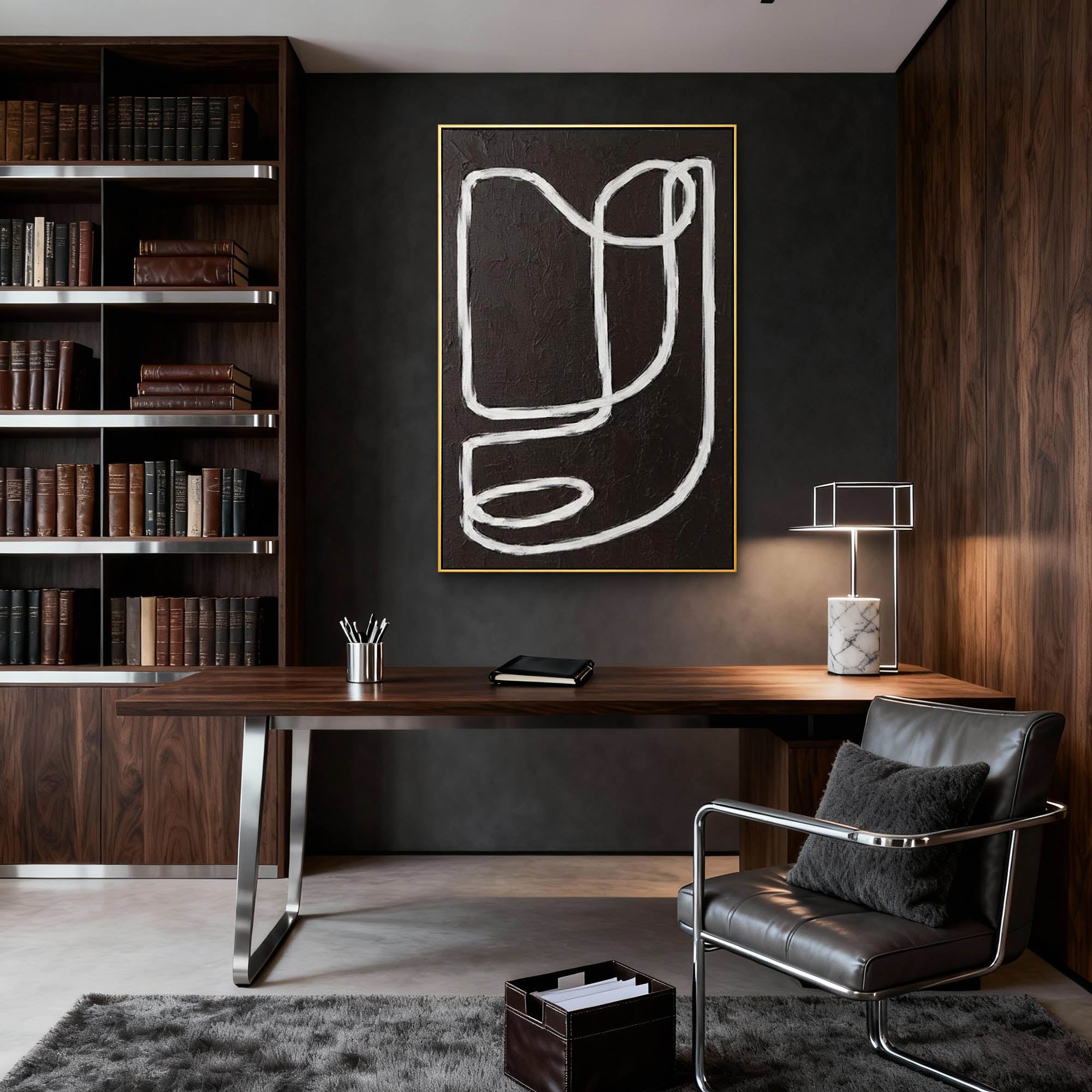 Abstract Canvas Art #AB897