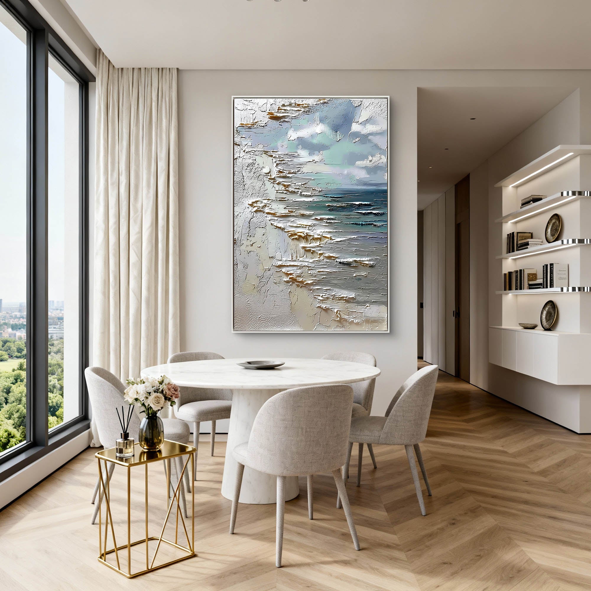 Coastal Horizon|Wabi-Sabi Art #WS 048