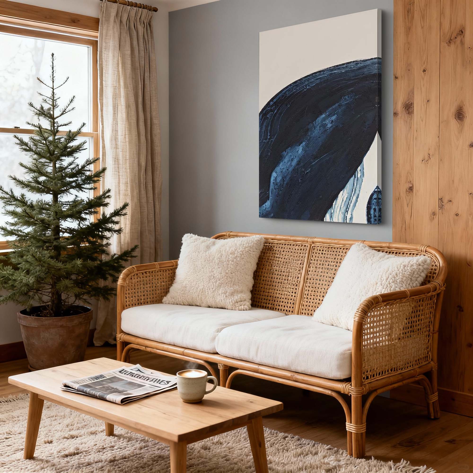 Abstract Canvas Art #AB895