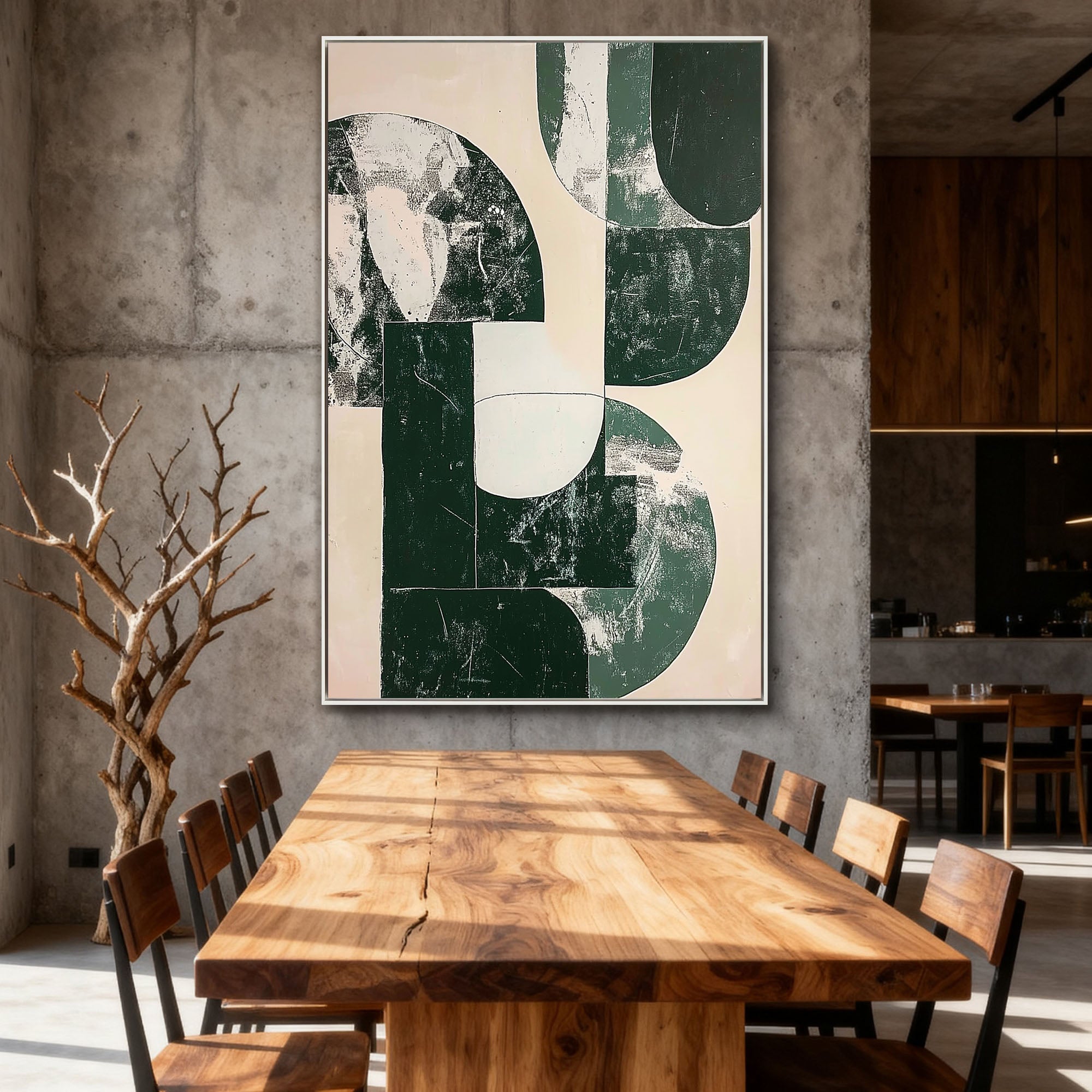 Abstract Canvas Art #AB847