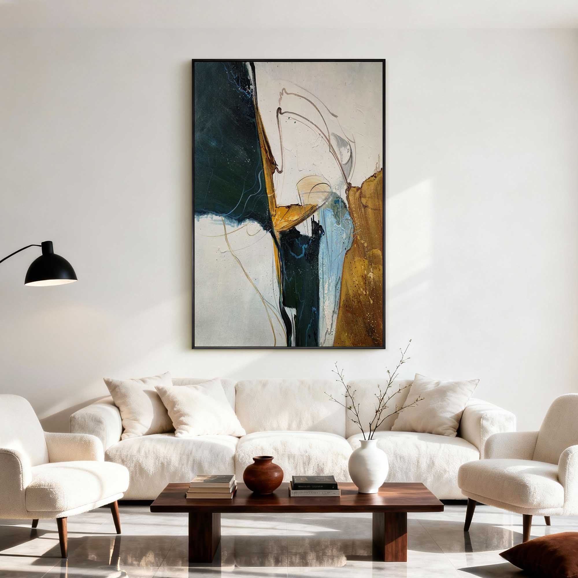 Abstract Canvas Art #AB933