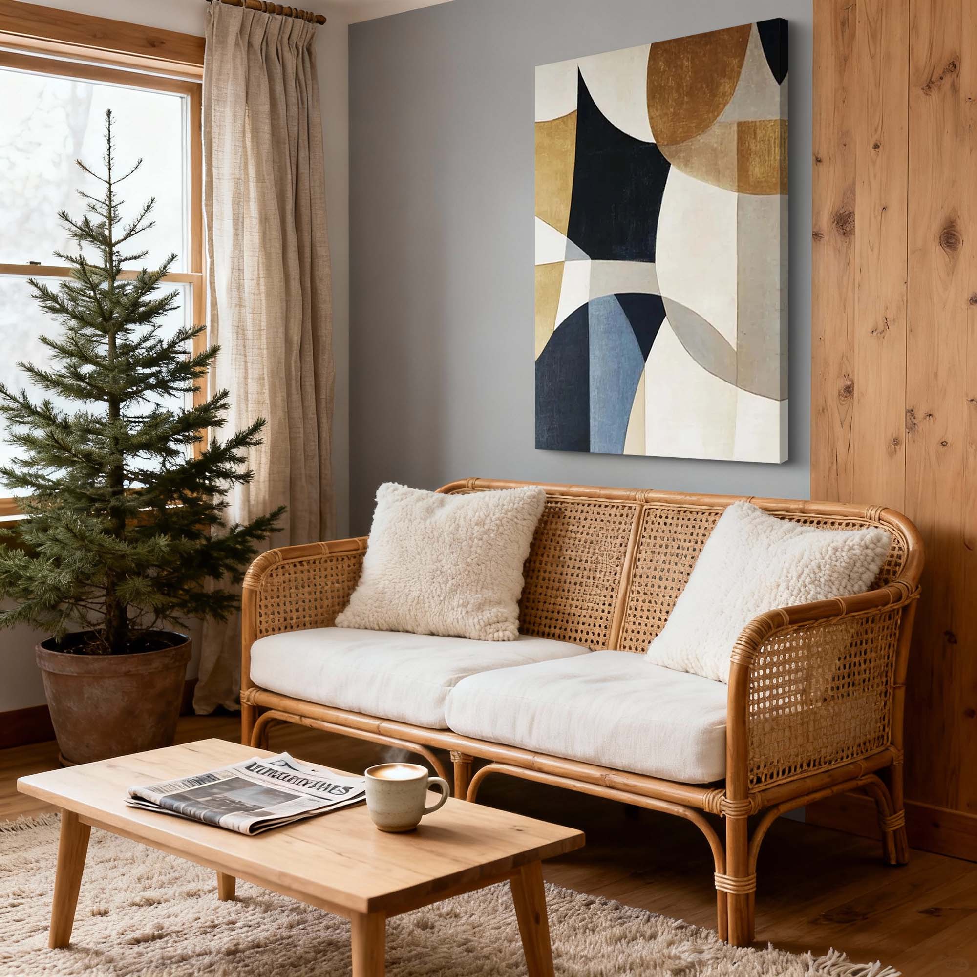 Abstract Canvas Art #AB922