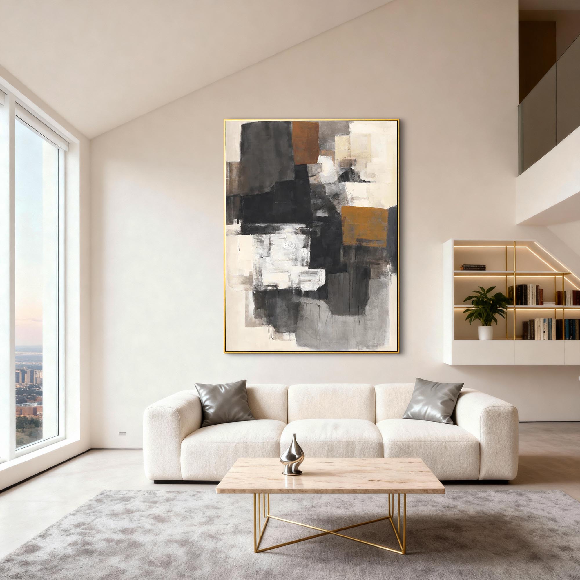 Abstract Canvas Art #AB931