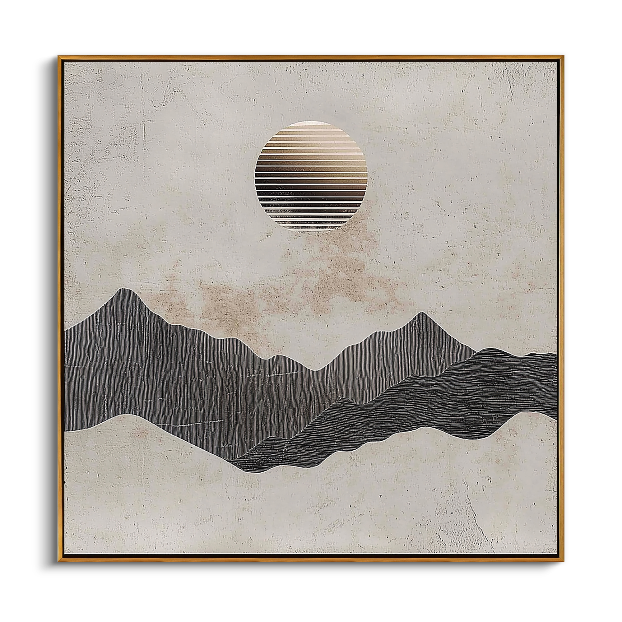 Abstract Canvas Art #AB864