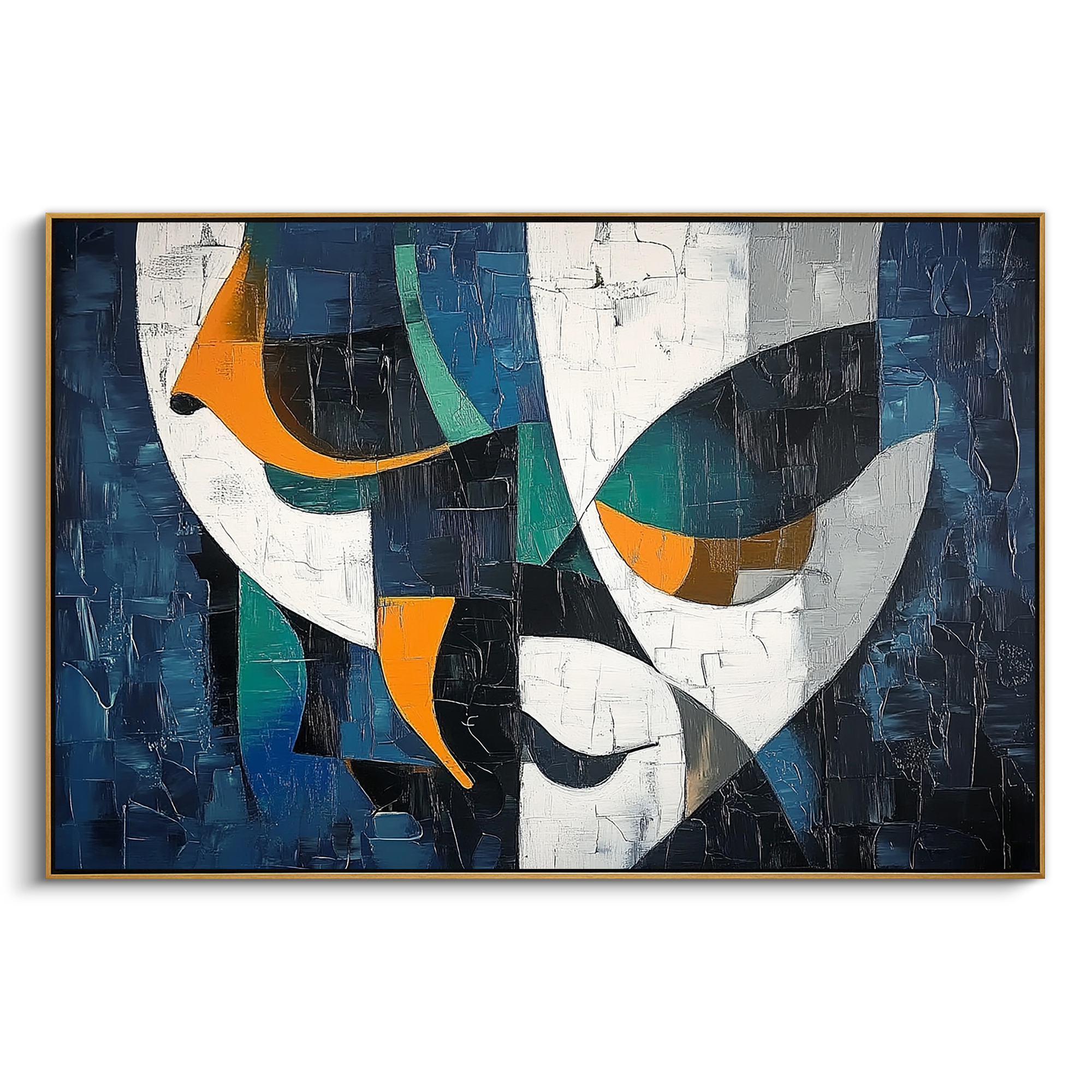 Abstract Canvas Art #AB822