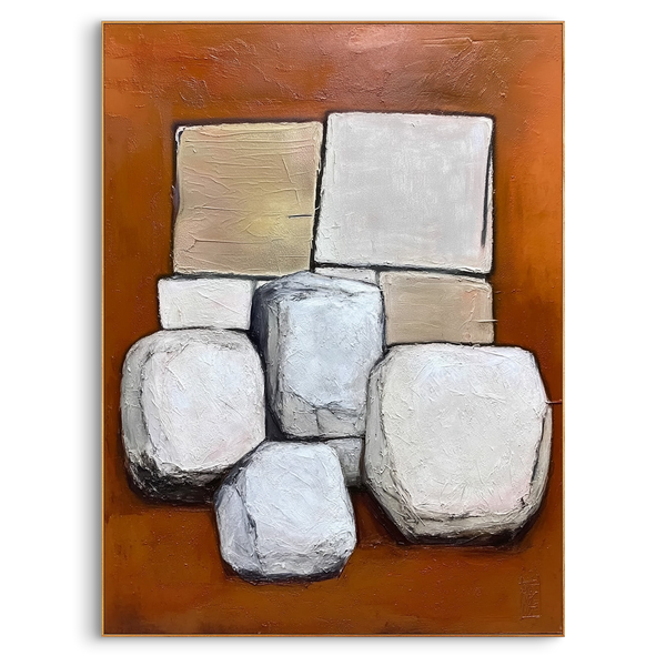 Abstract Canvas Art #AB818