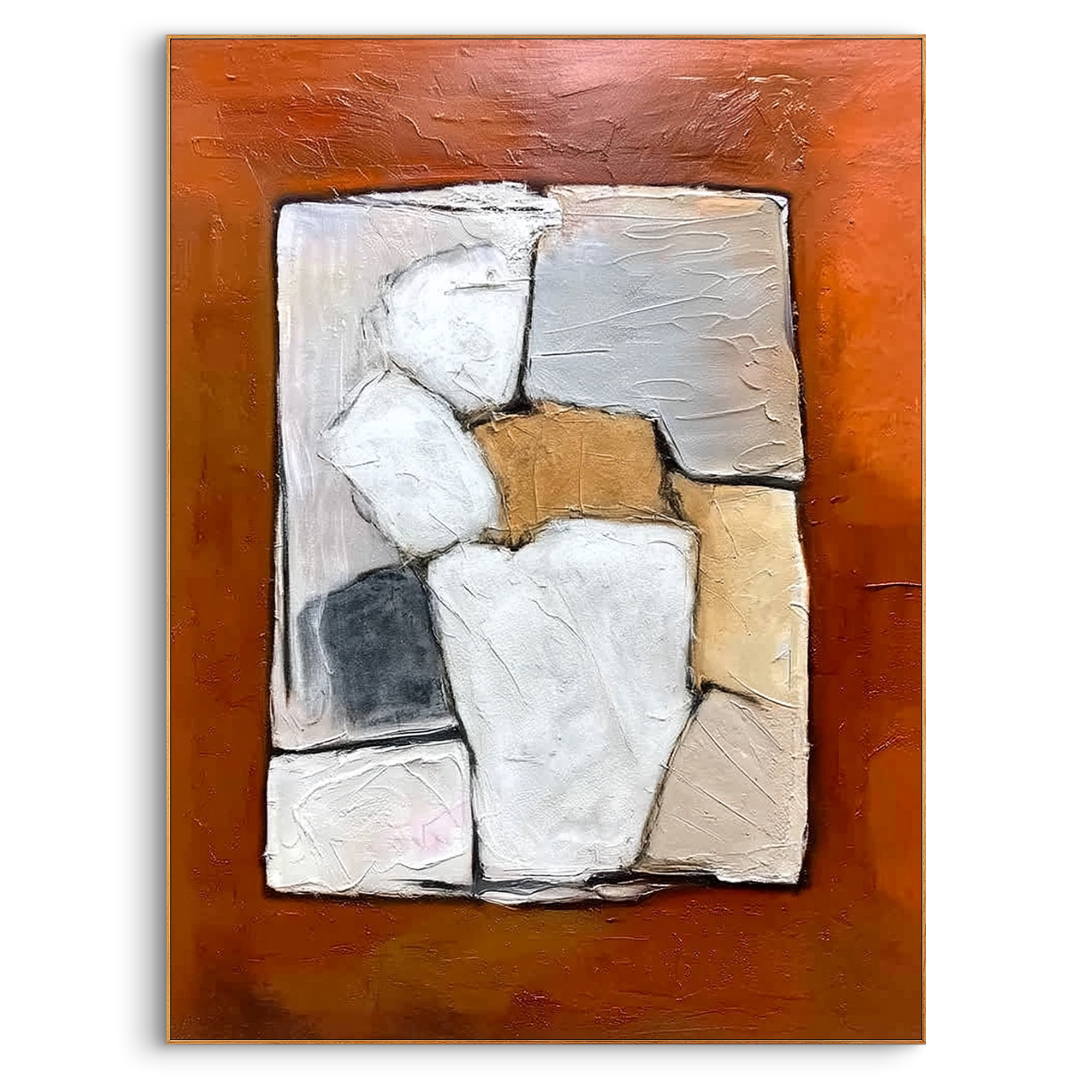 Abstract Canvas Art #AB817