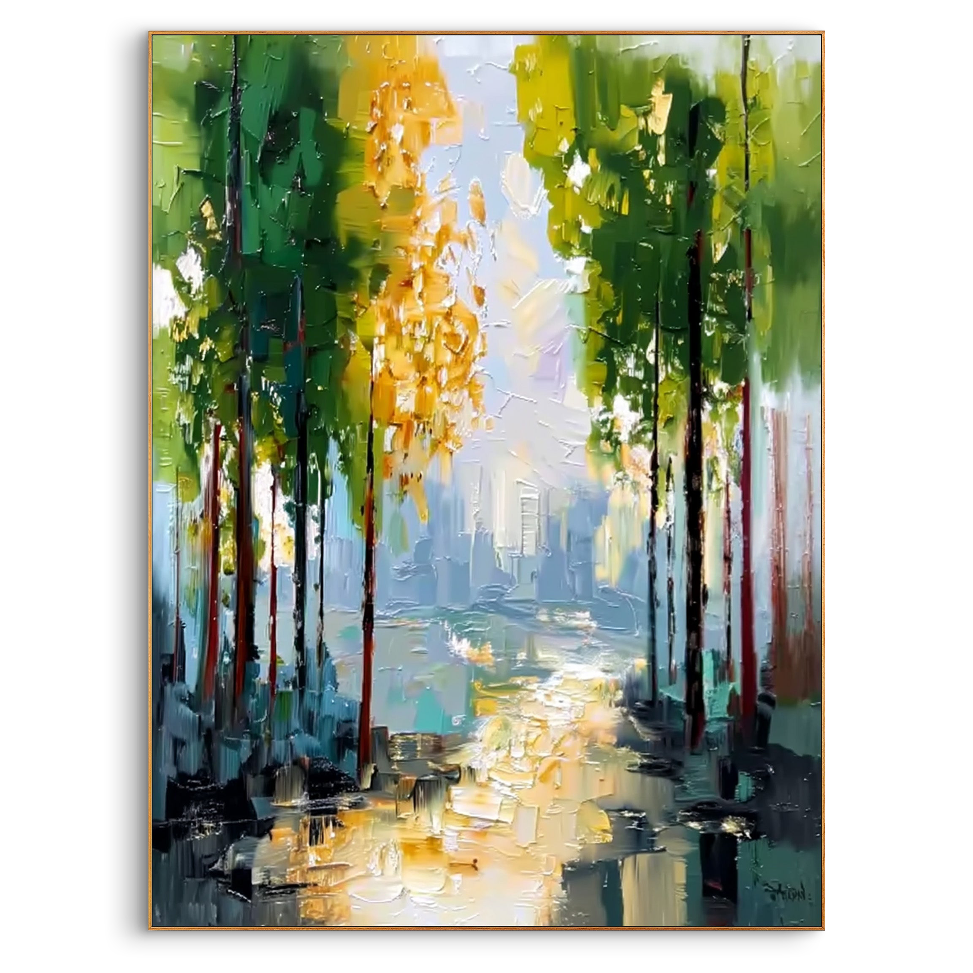 Landscape Canvas Art #LC095