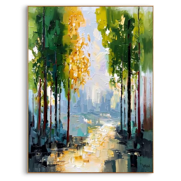Landscape Canvas Art #LC095