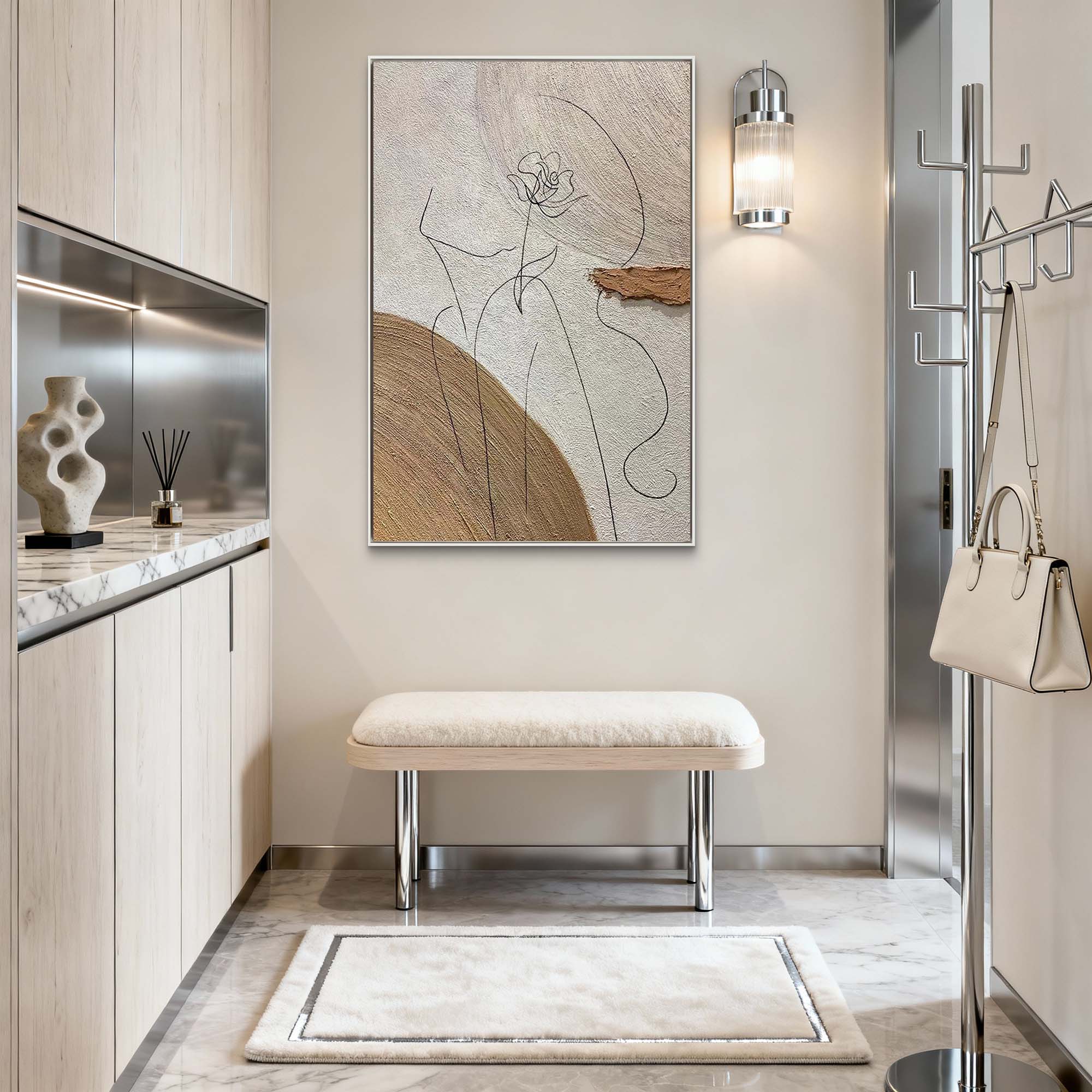 Abstract Canvas Art #AB886