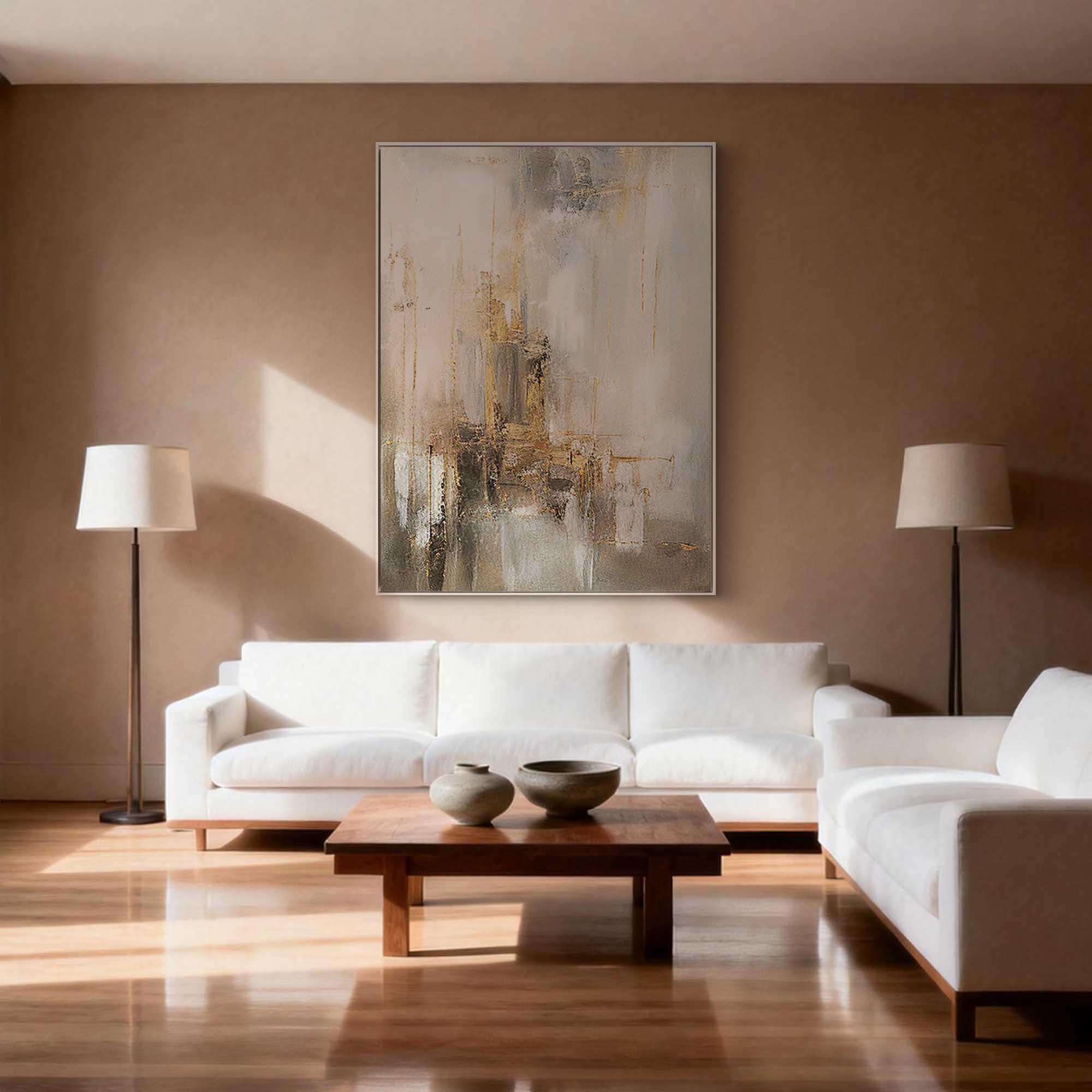 Abstract Canvas Art #AB973