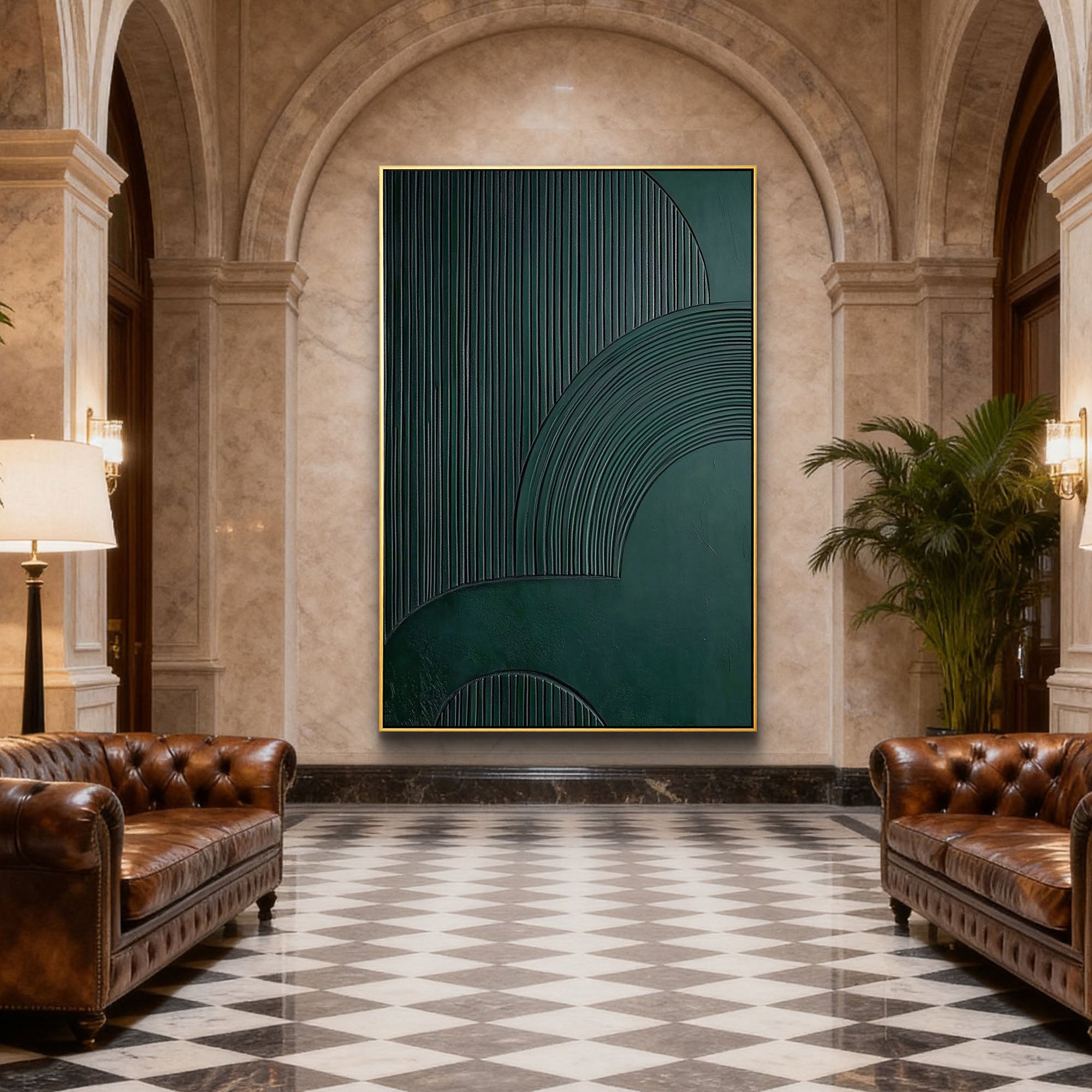 Abstract Canvas Art #AB838