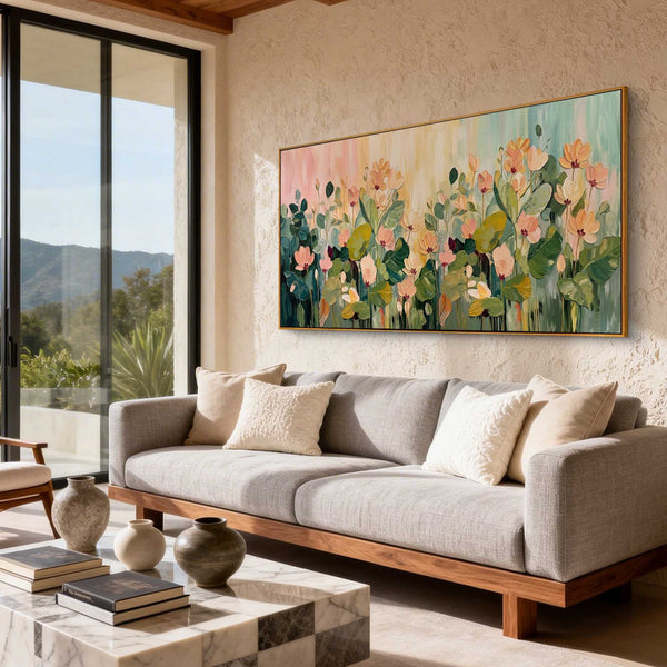 "Morning Dew" | Flower Canvas Art #FL329