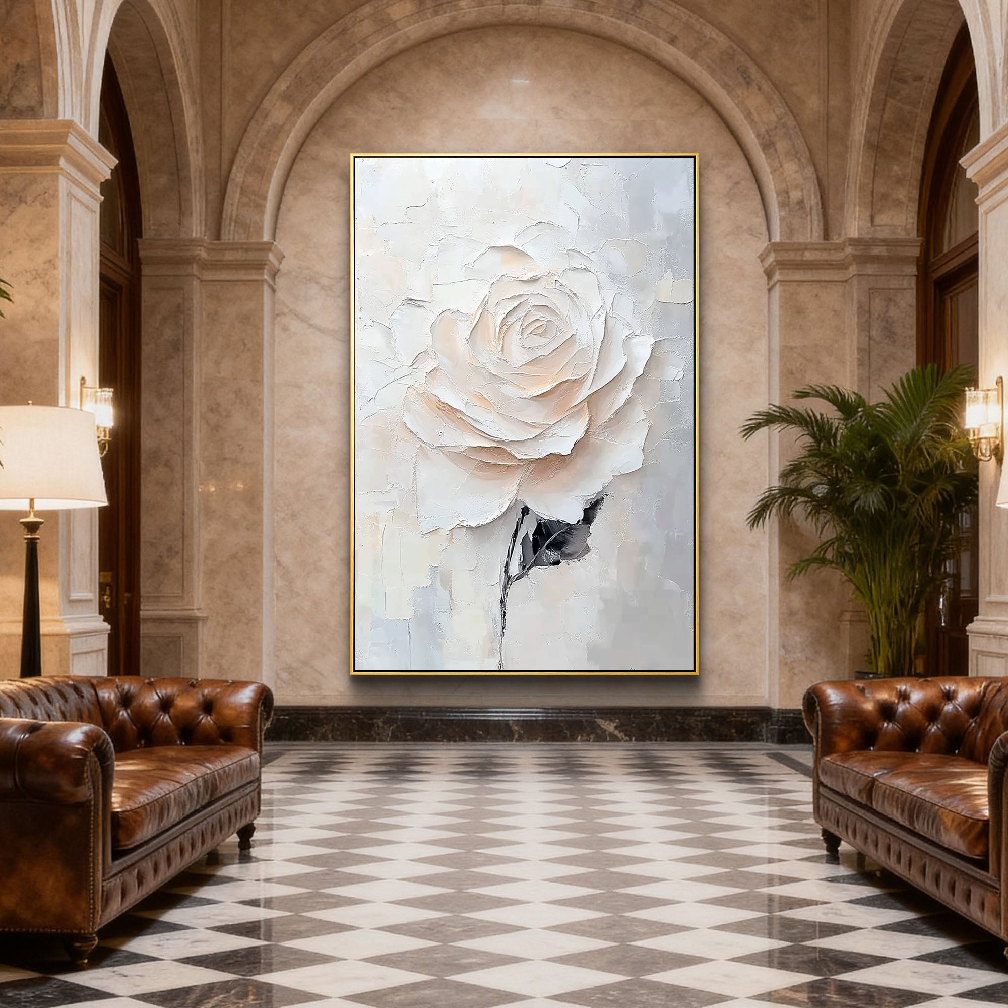 Flower Canvas Art #FL296