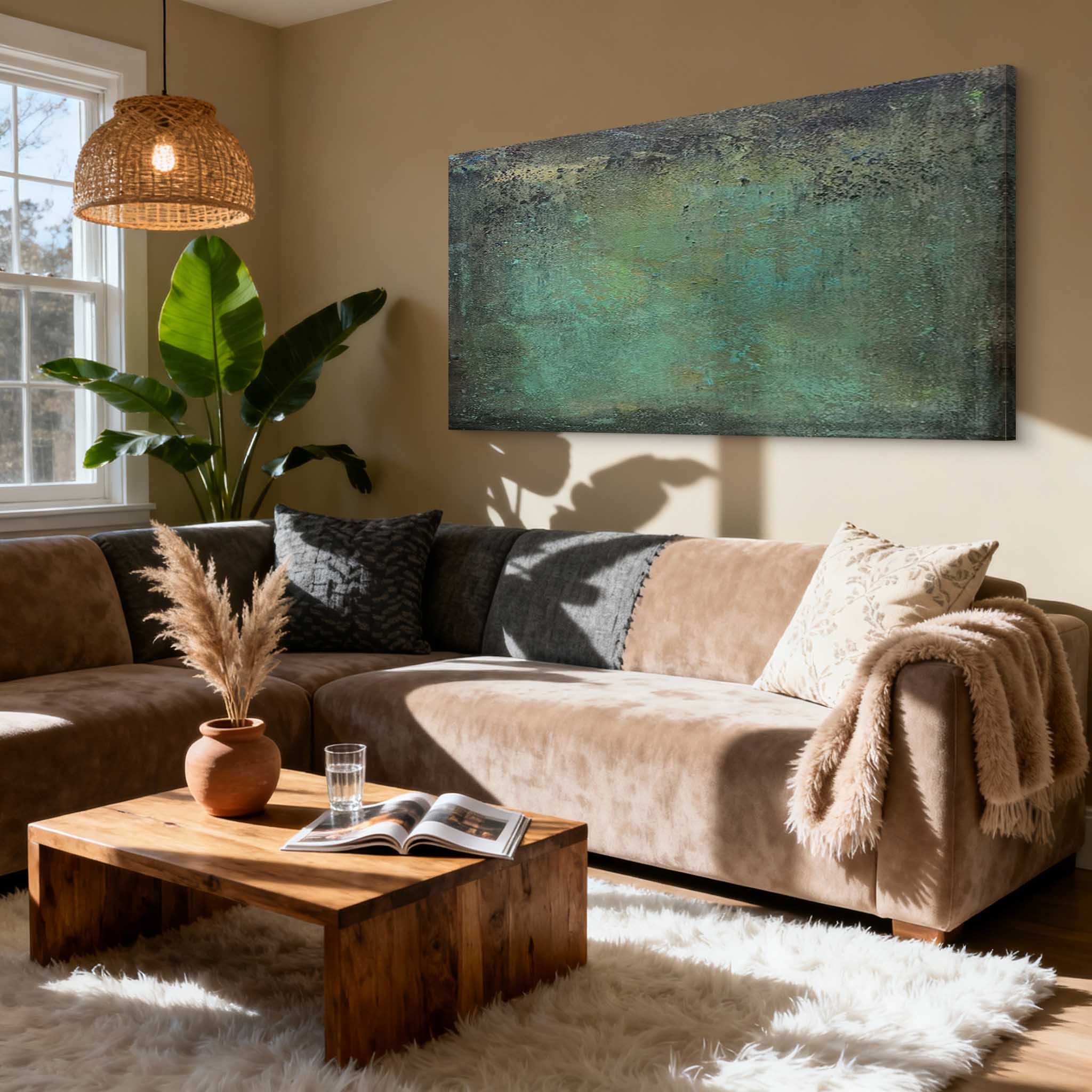 Abstract Canvas Art #AB919