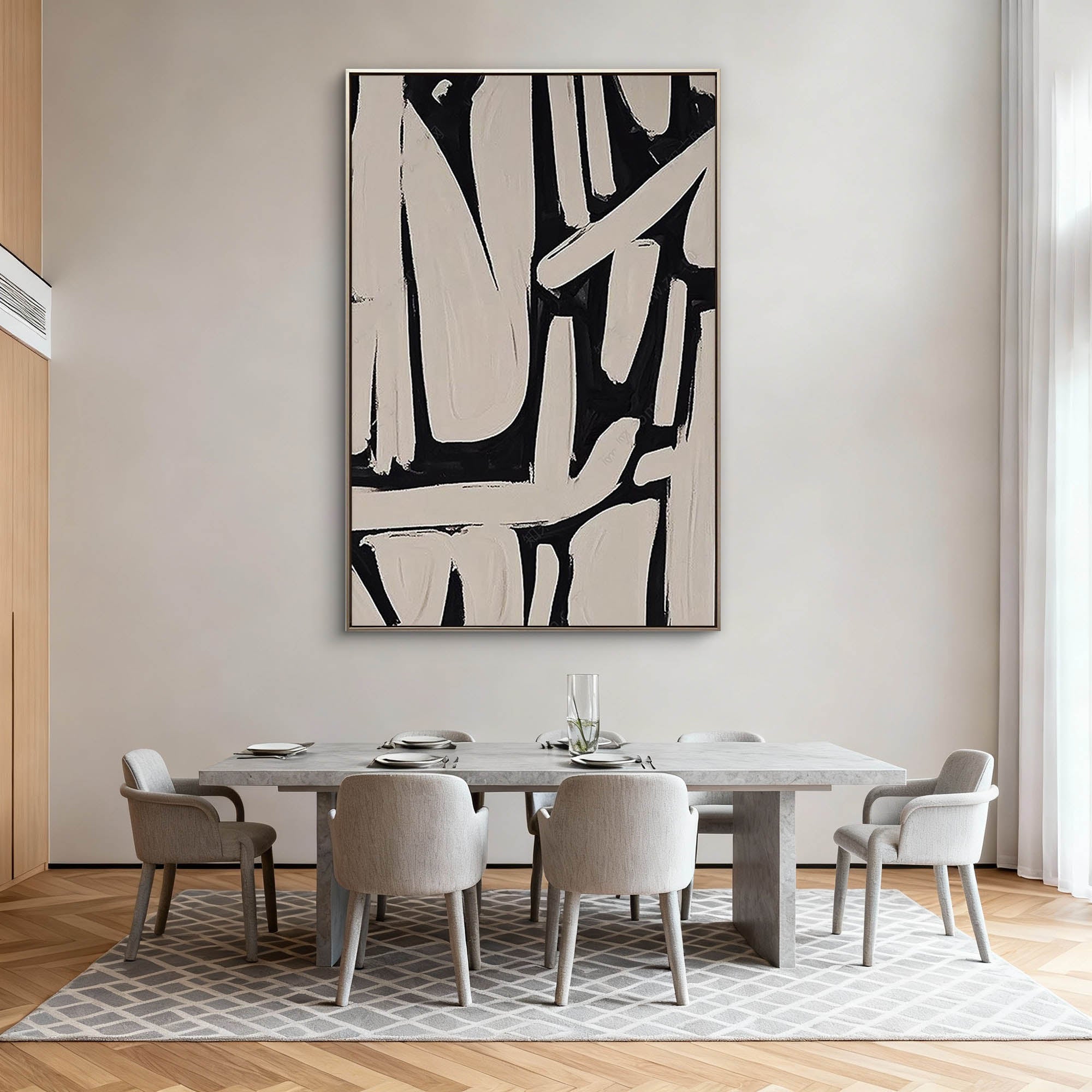 Abstract Canvas Art #AB892