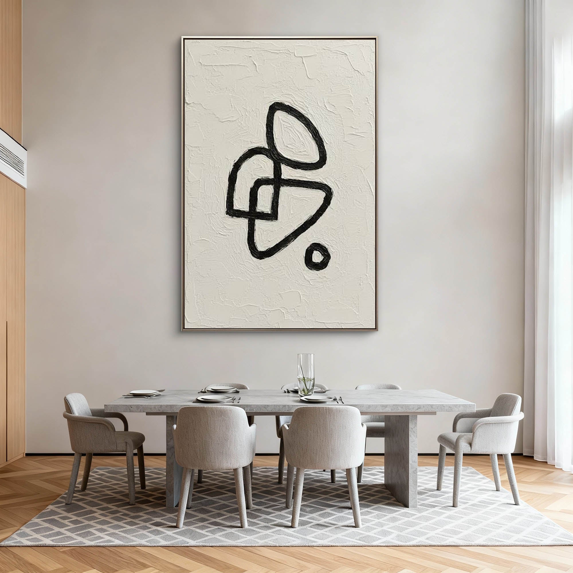 Abstract Canvas Art #AB896