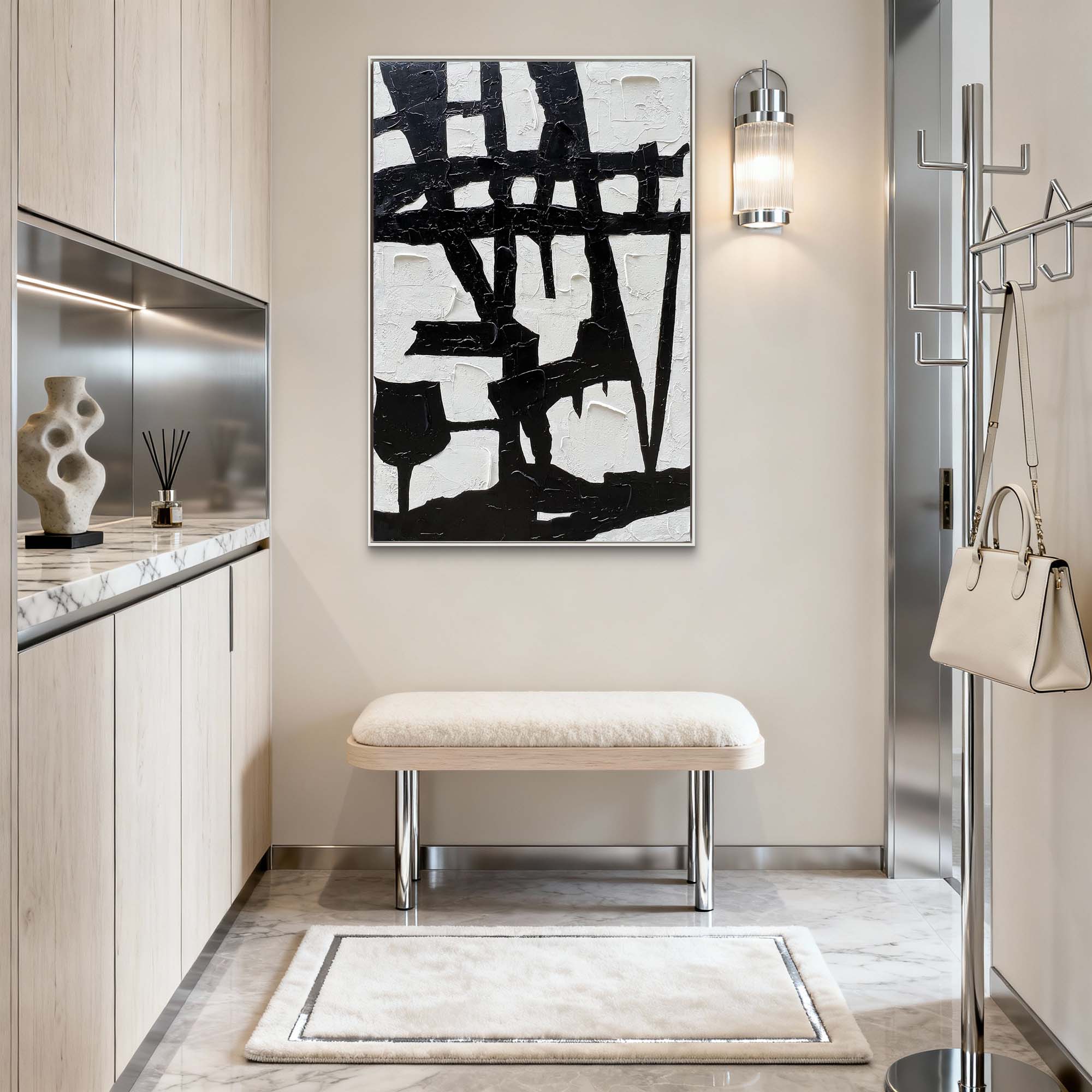 Abstract Canvas Art #AB812