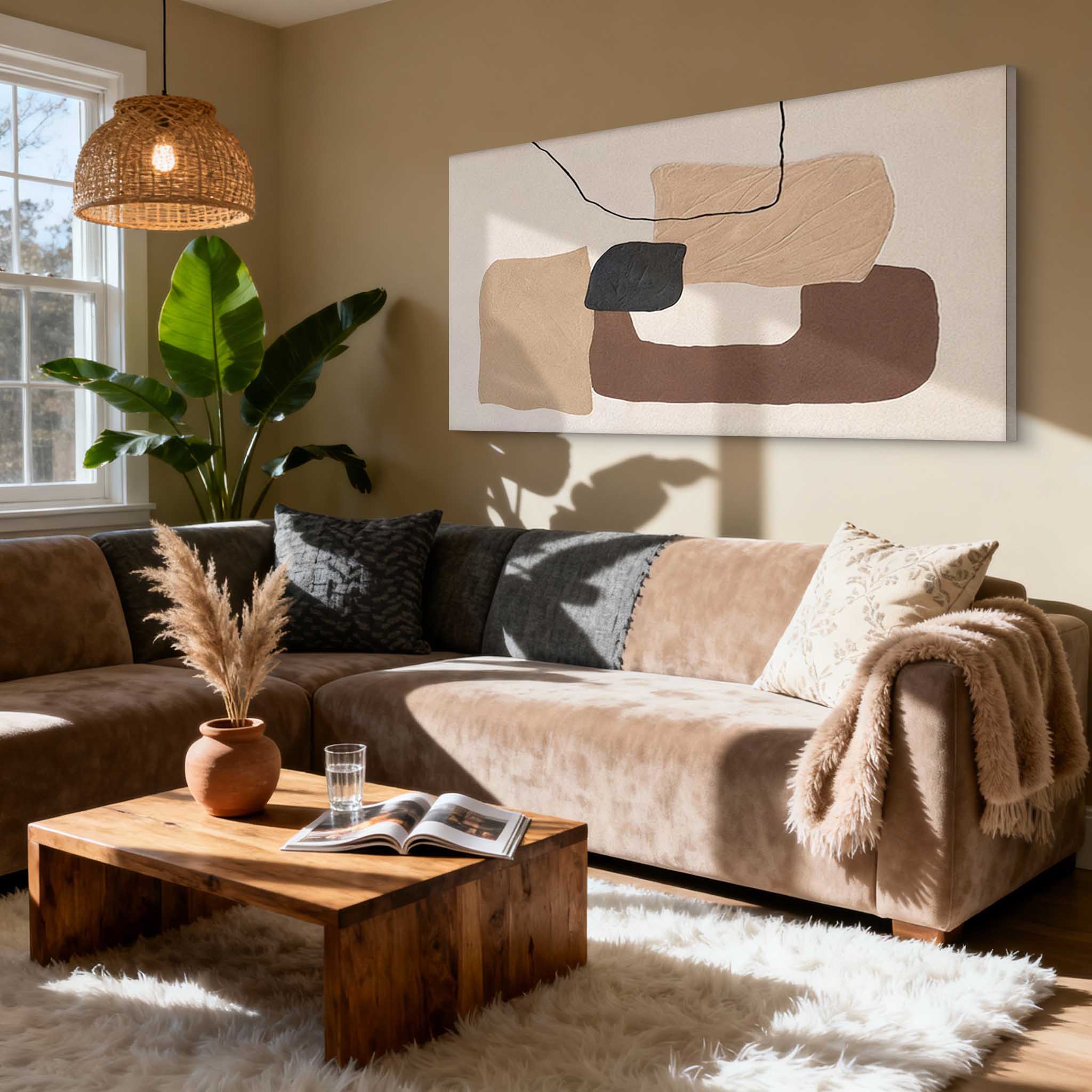 Abstract Canvas Art #AB875