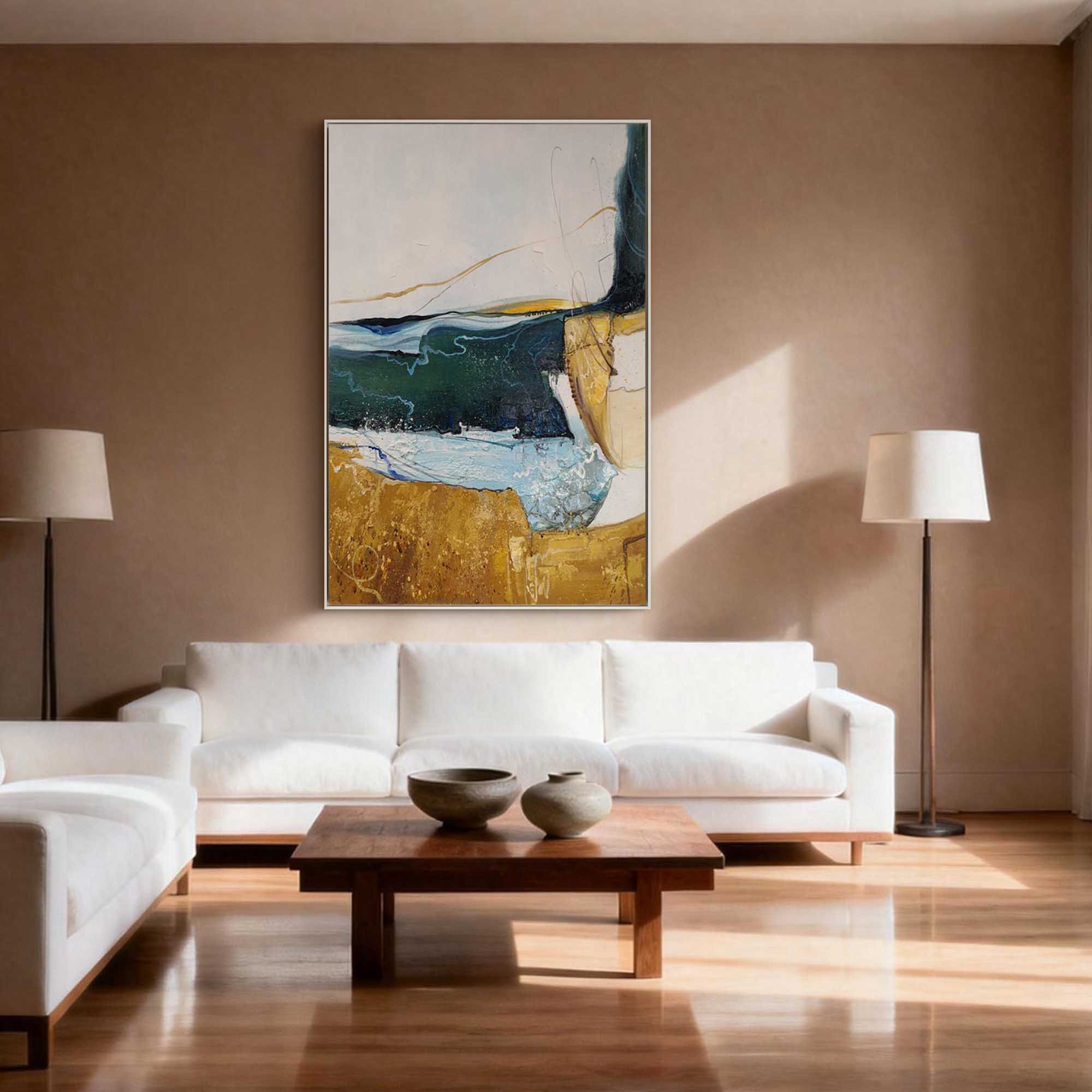 Abstract Canvas Art #AB935