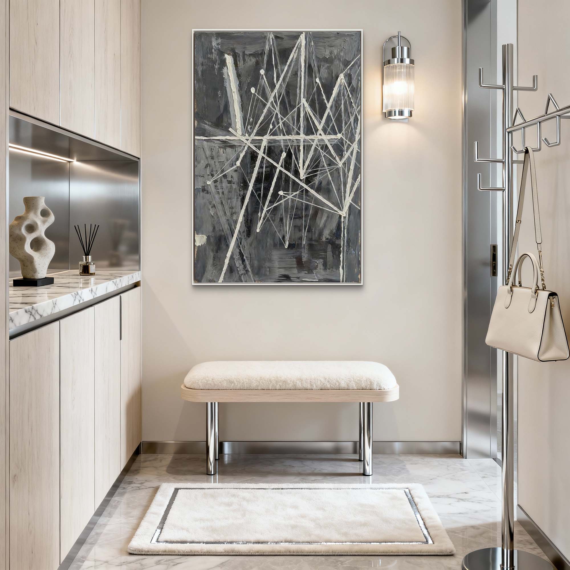 Abstract Canvas Art #AB911