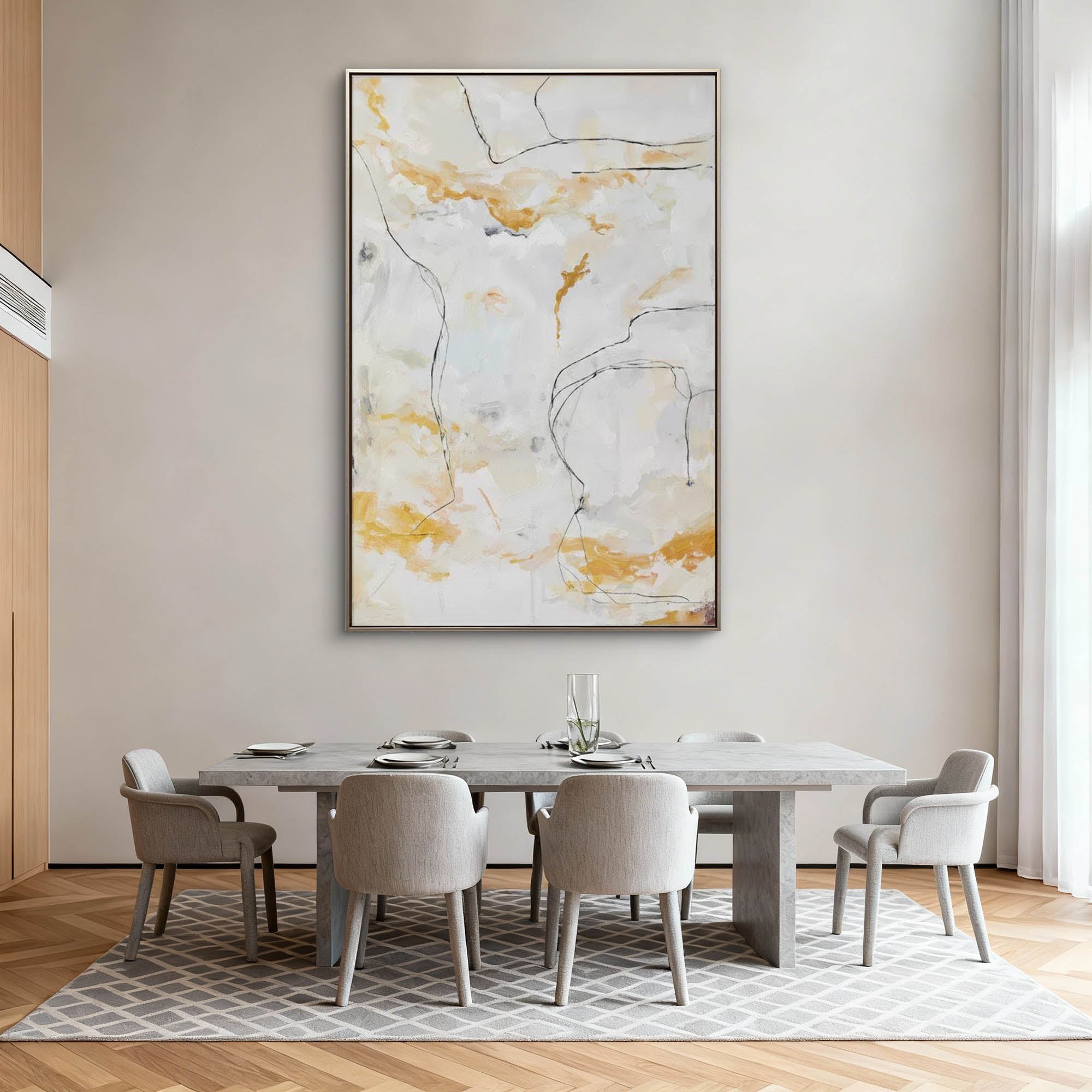 Abstract Canvas Art #AB893