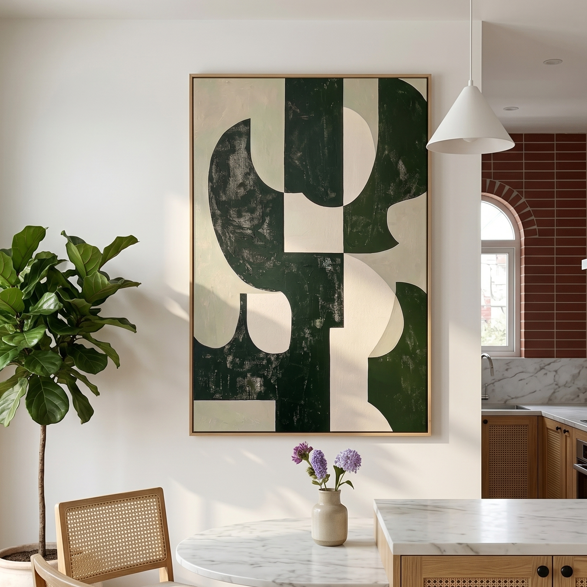 Abstract Canvas Art #AB848