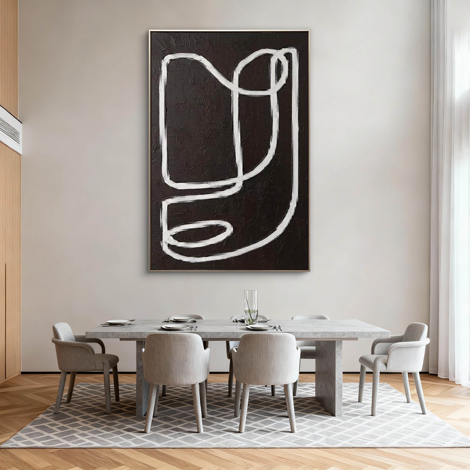 Abstract Canvas Art #AB897