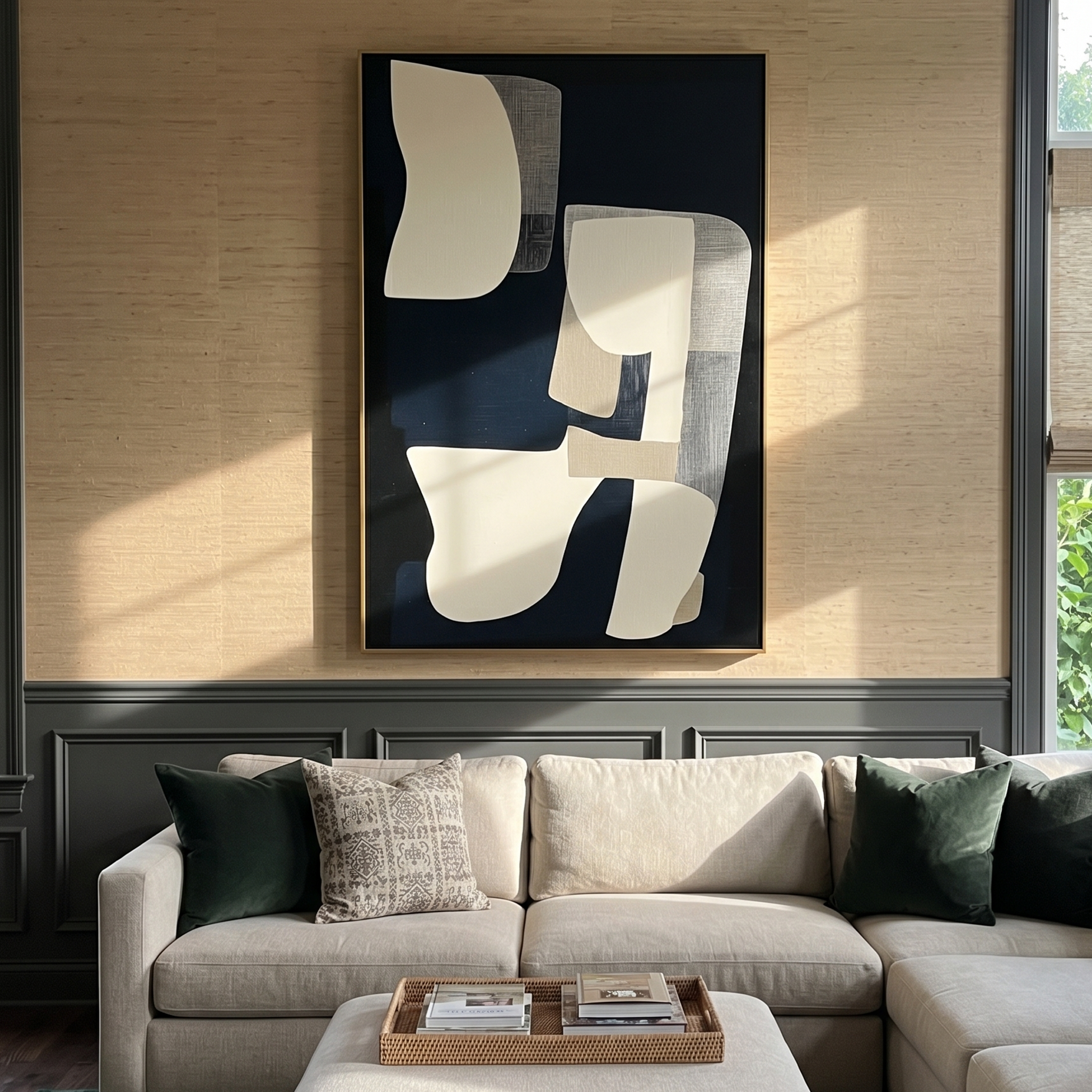 Abstract Canvas Art #AB850