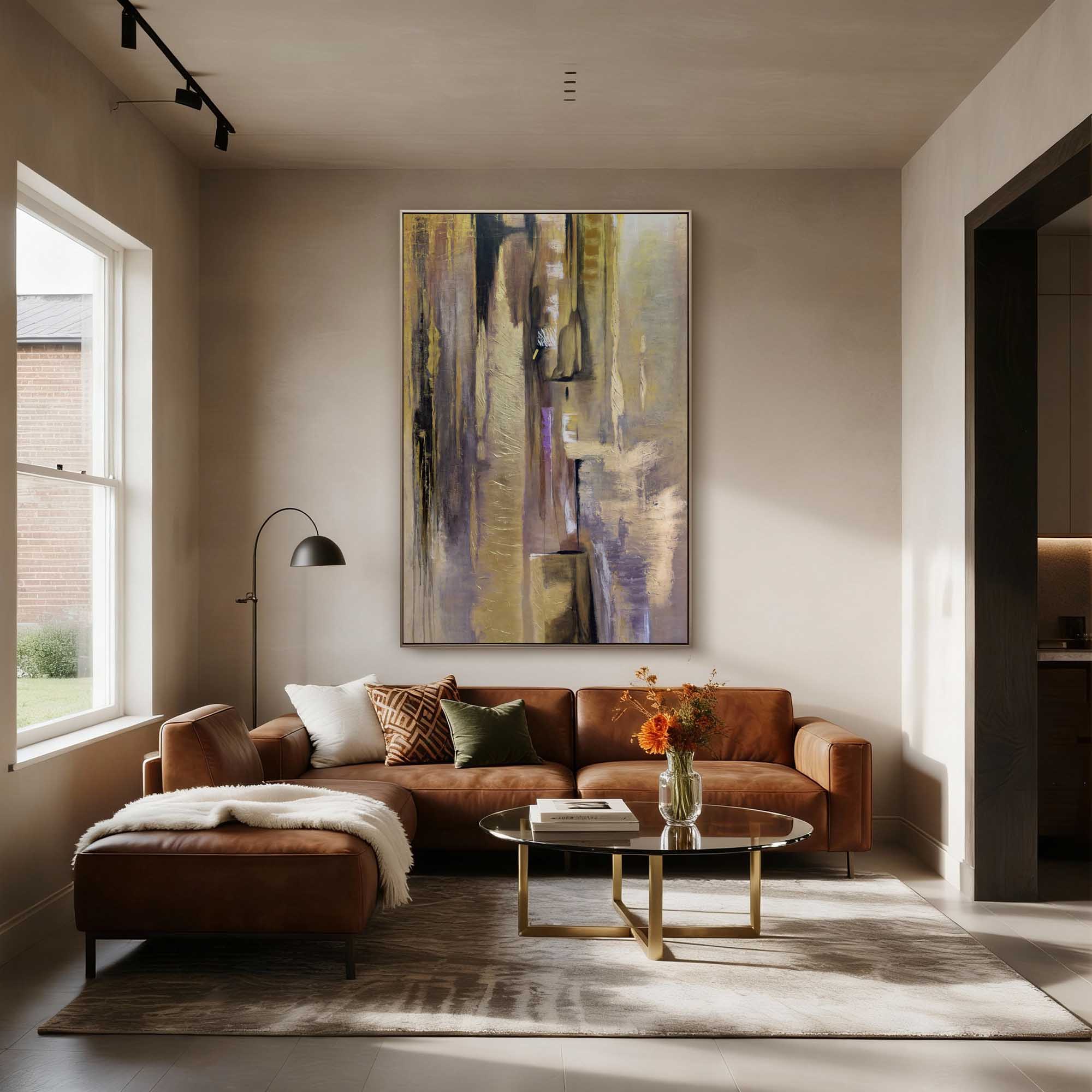 Abstract Canvas Art #AB945