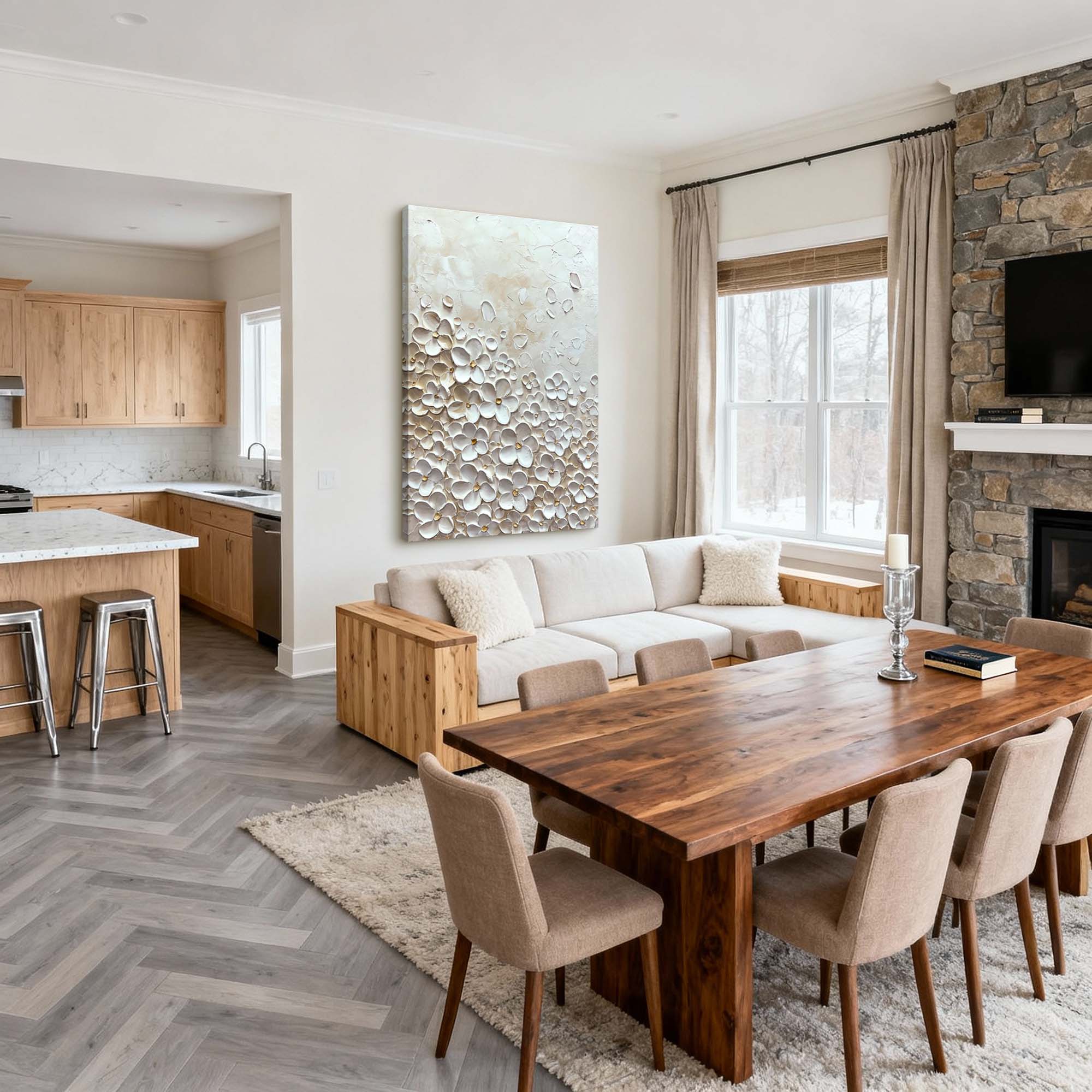 Flower Canvas Art #FL281