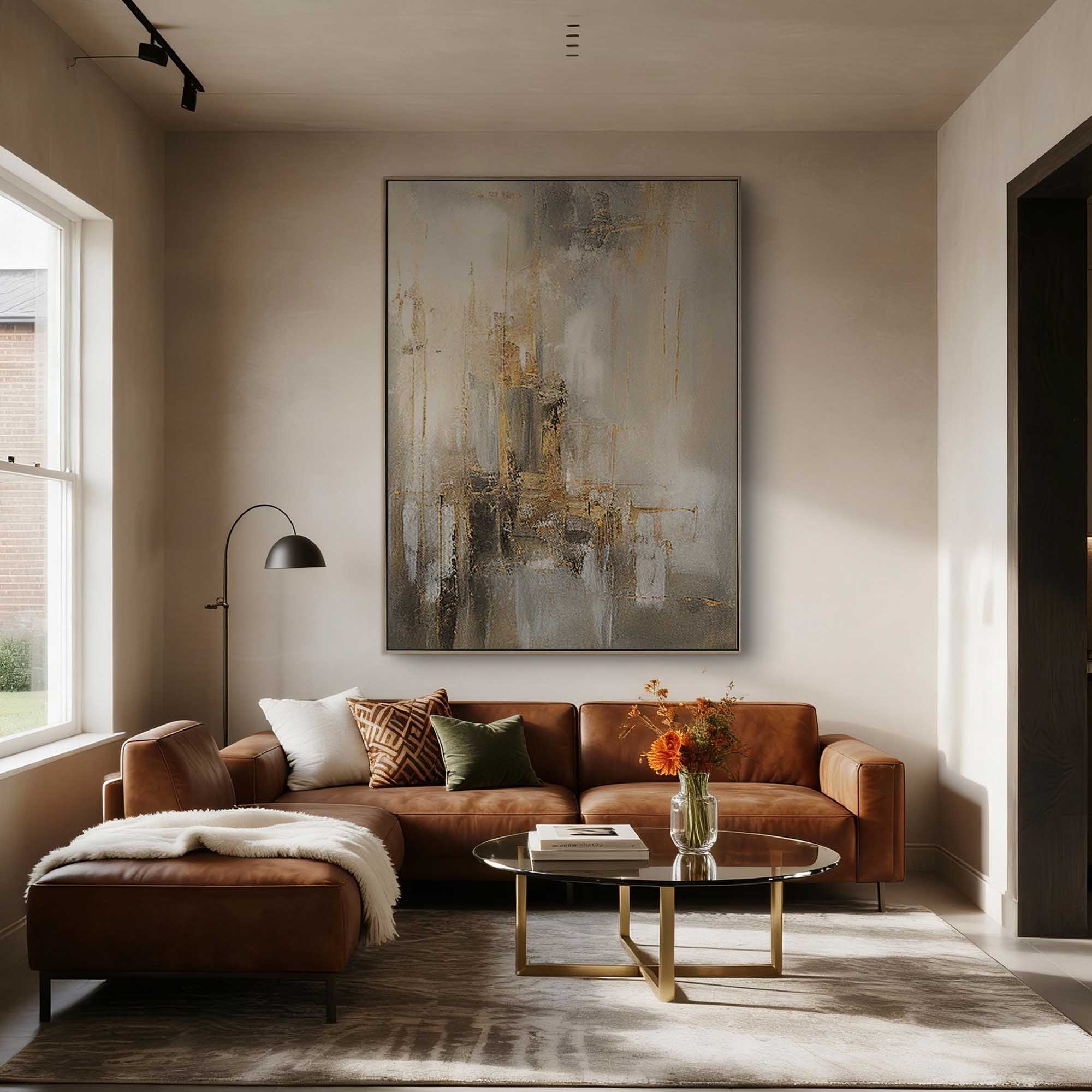 Abstract Canvas Art #AB973