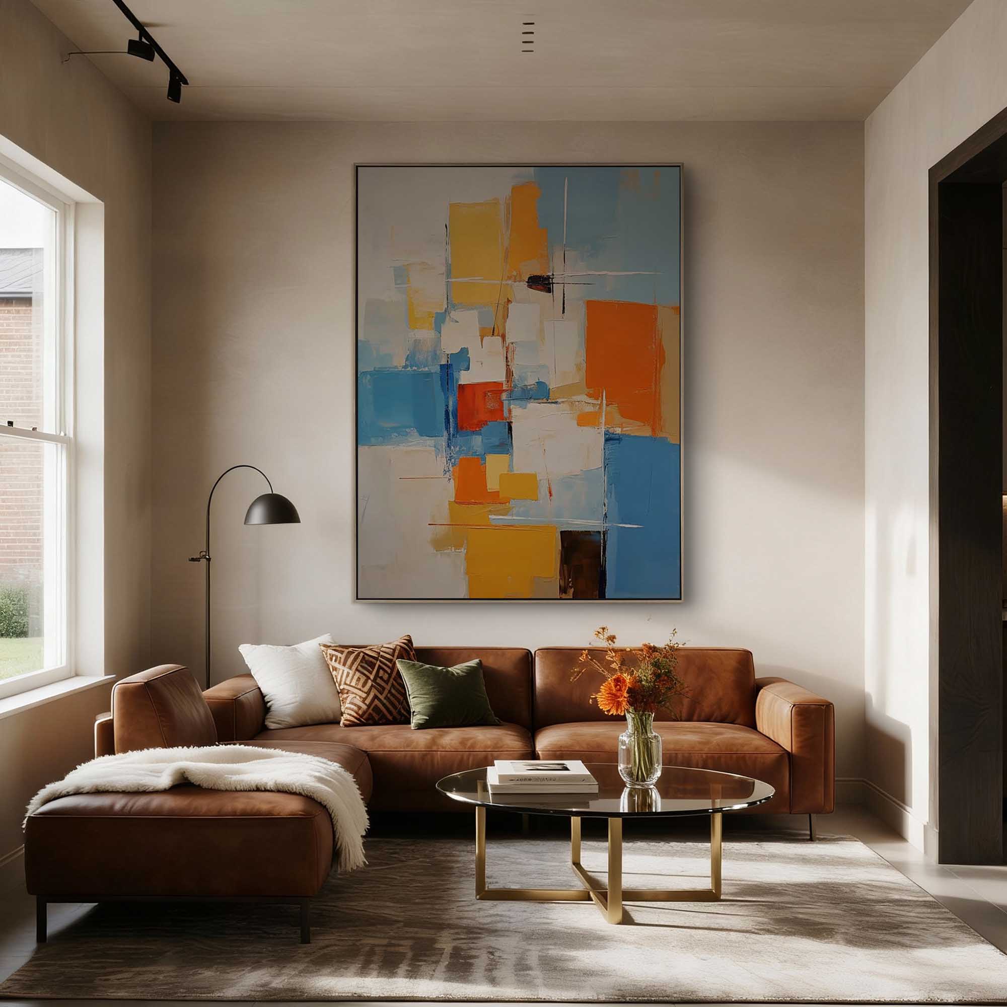 Abstract Canvas Art #AB962