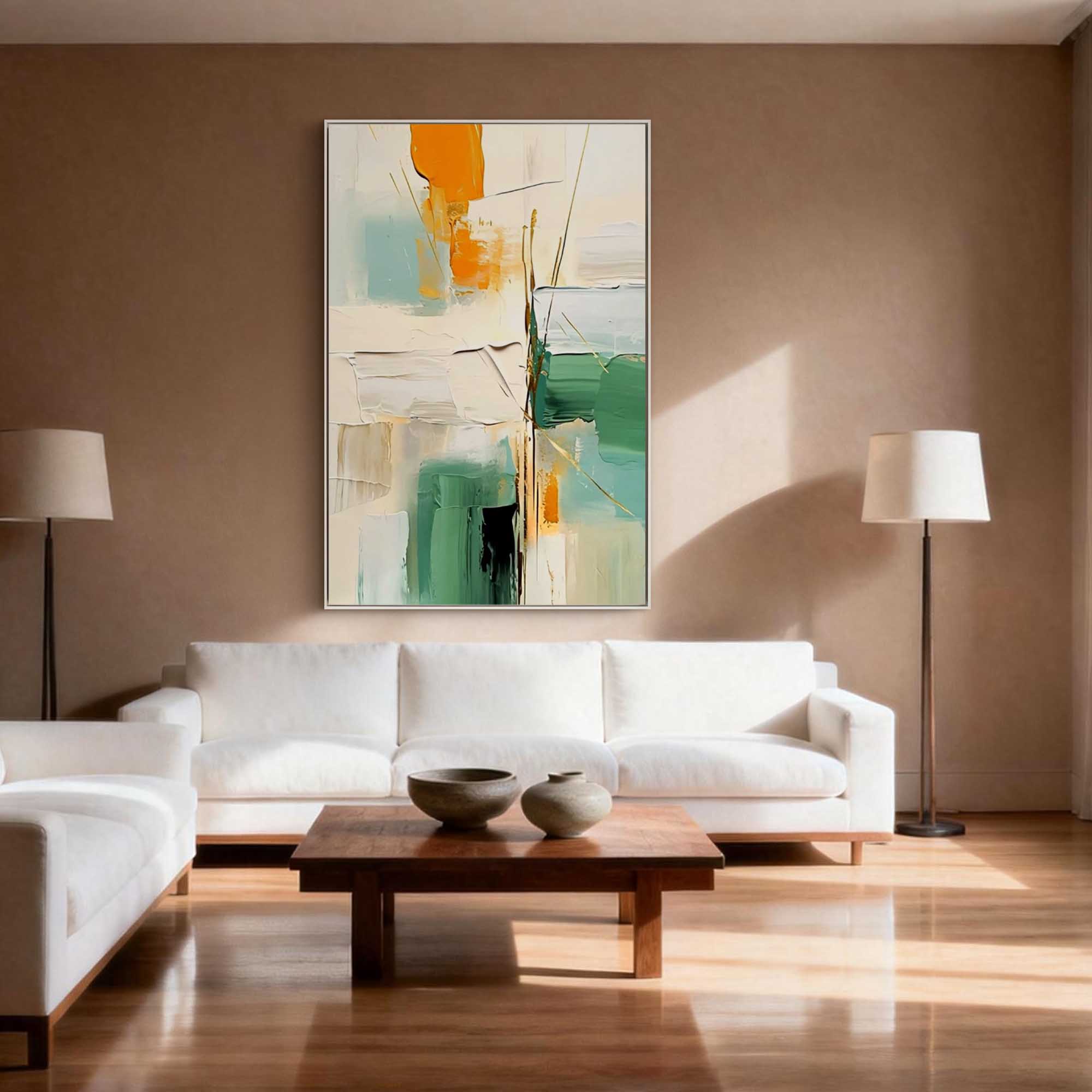 Abstract Canvas Art #AB954