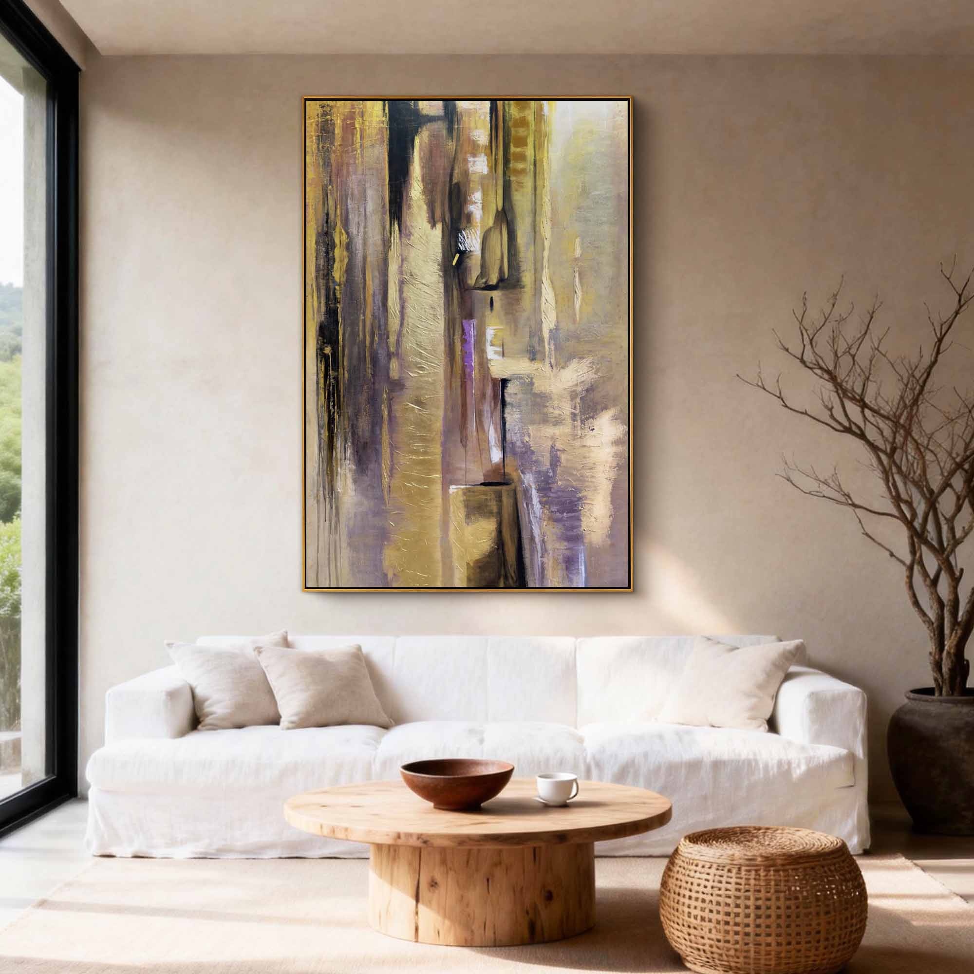 Abstract Canvas Art #AB945